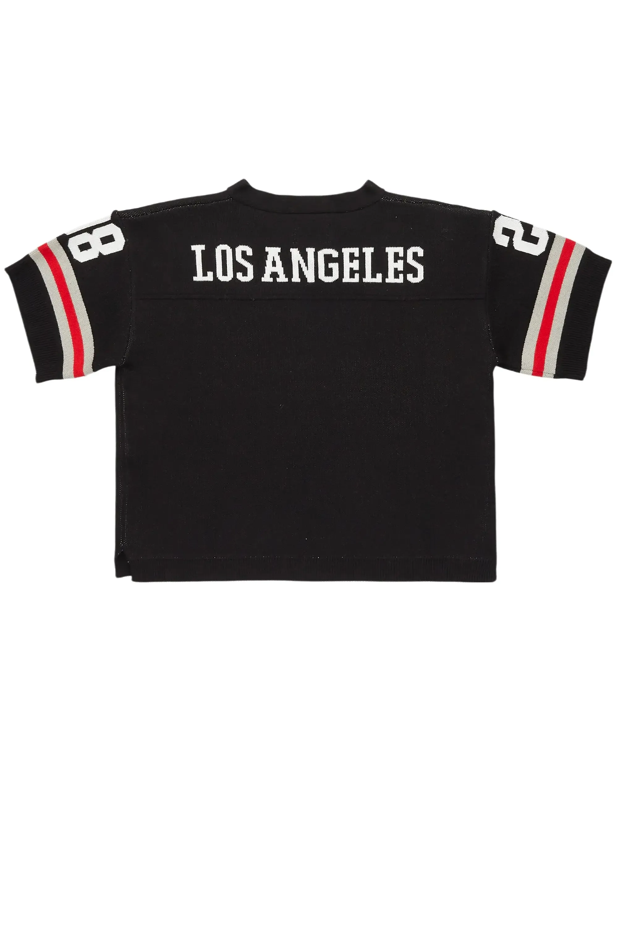 Boys Nuno Black Knit Jersey sold by Rockstar Original product image thumbnail 3