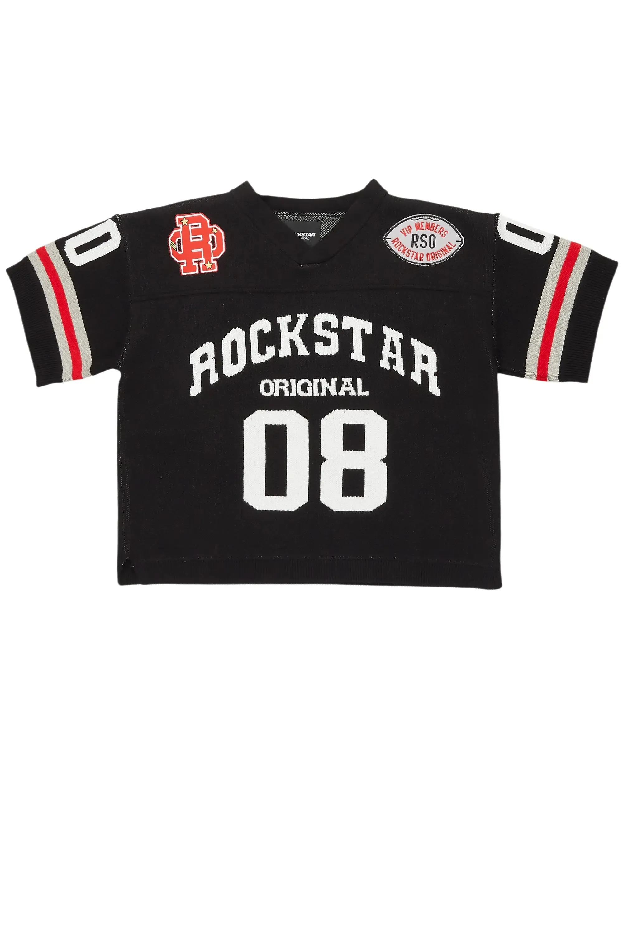 Boys Nuno Black Knit Jersey sold by Rockstar Original