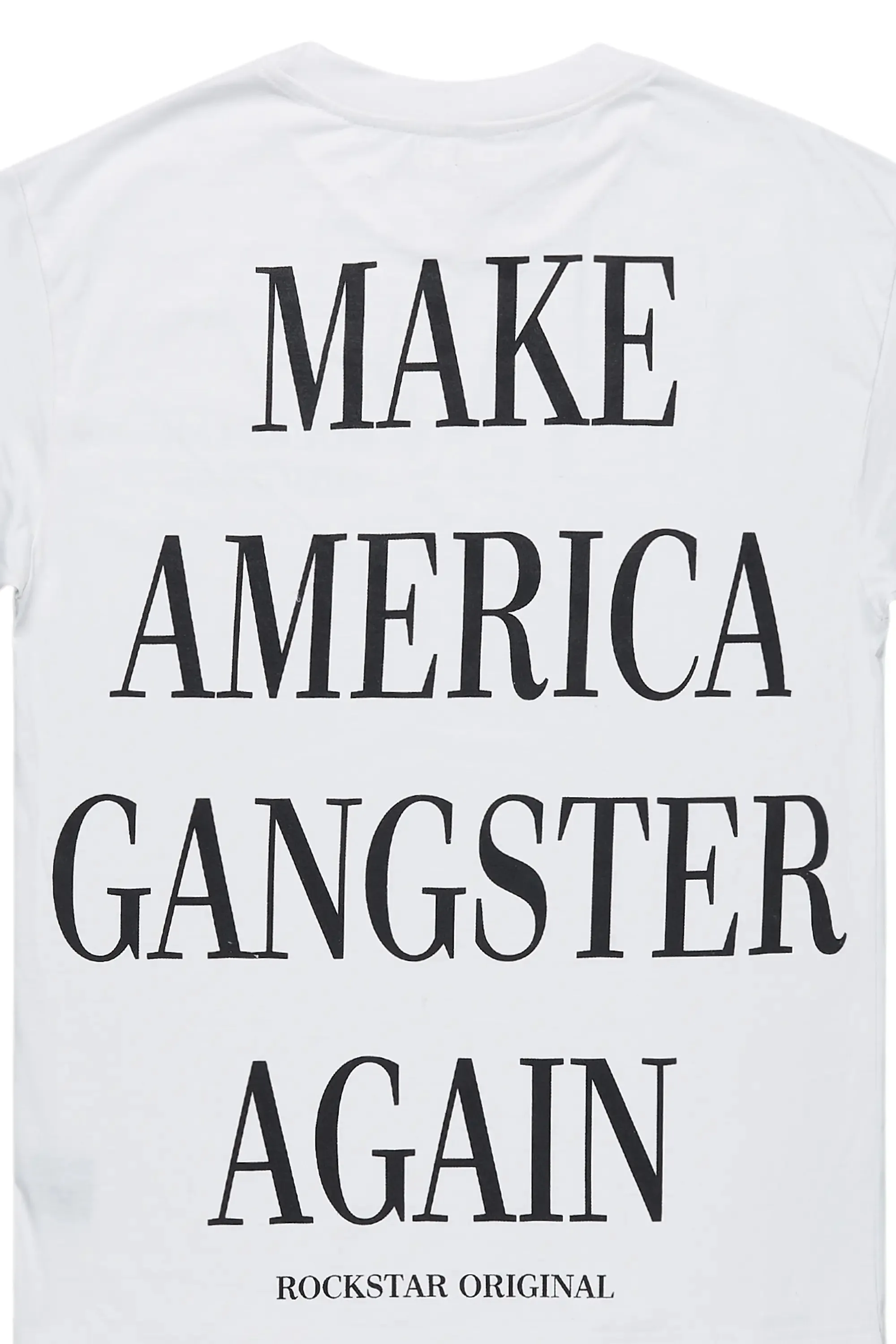 Drako White Oversized Graphic T-Shirt sold by Rockstar Original product image thumbnail 2