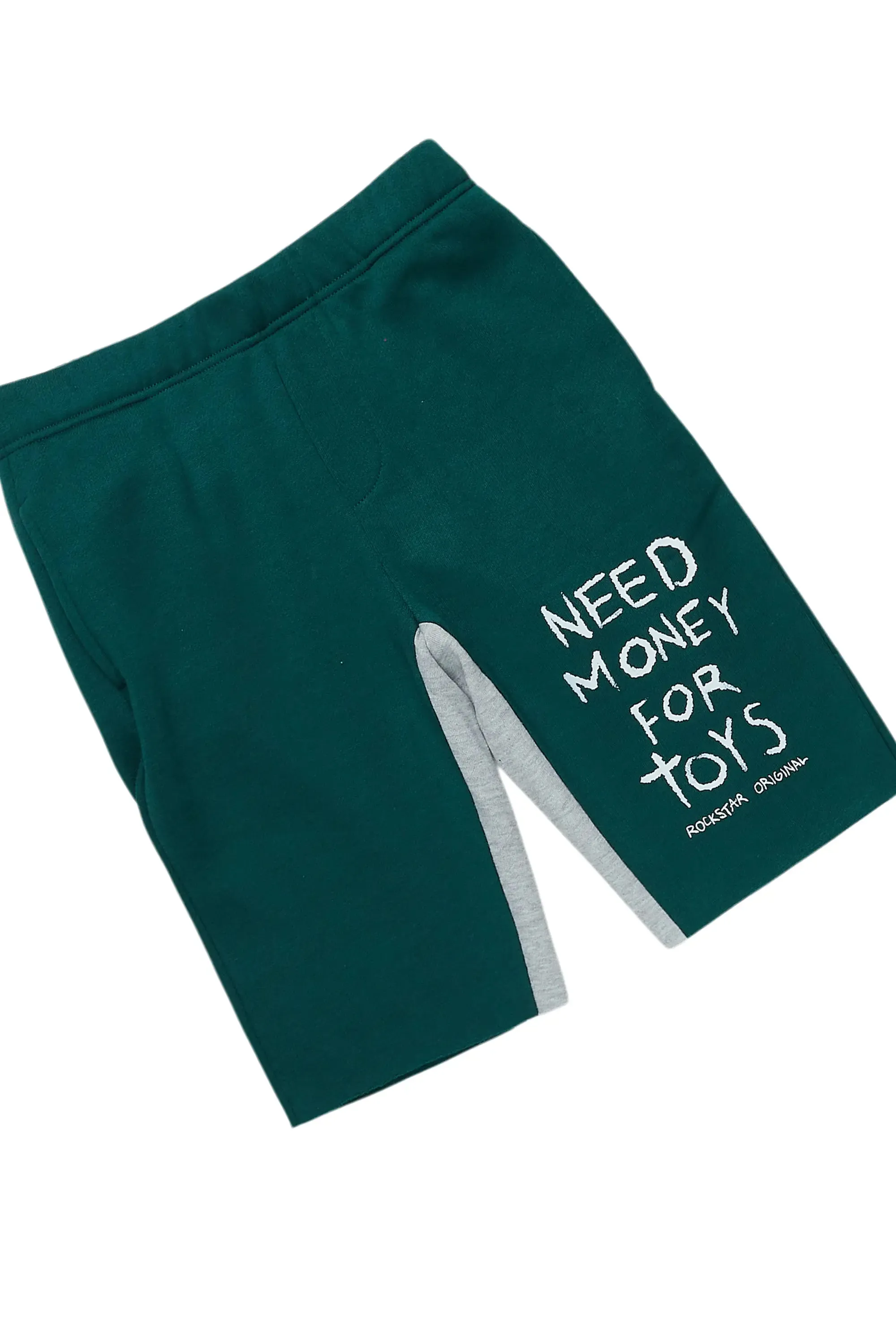 Boys M4 Toys Black/Dark Green T-Shirt Short Set sold by Rockstar Original product image thumbnail 3