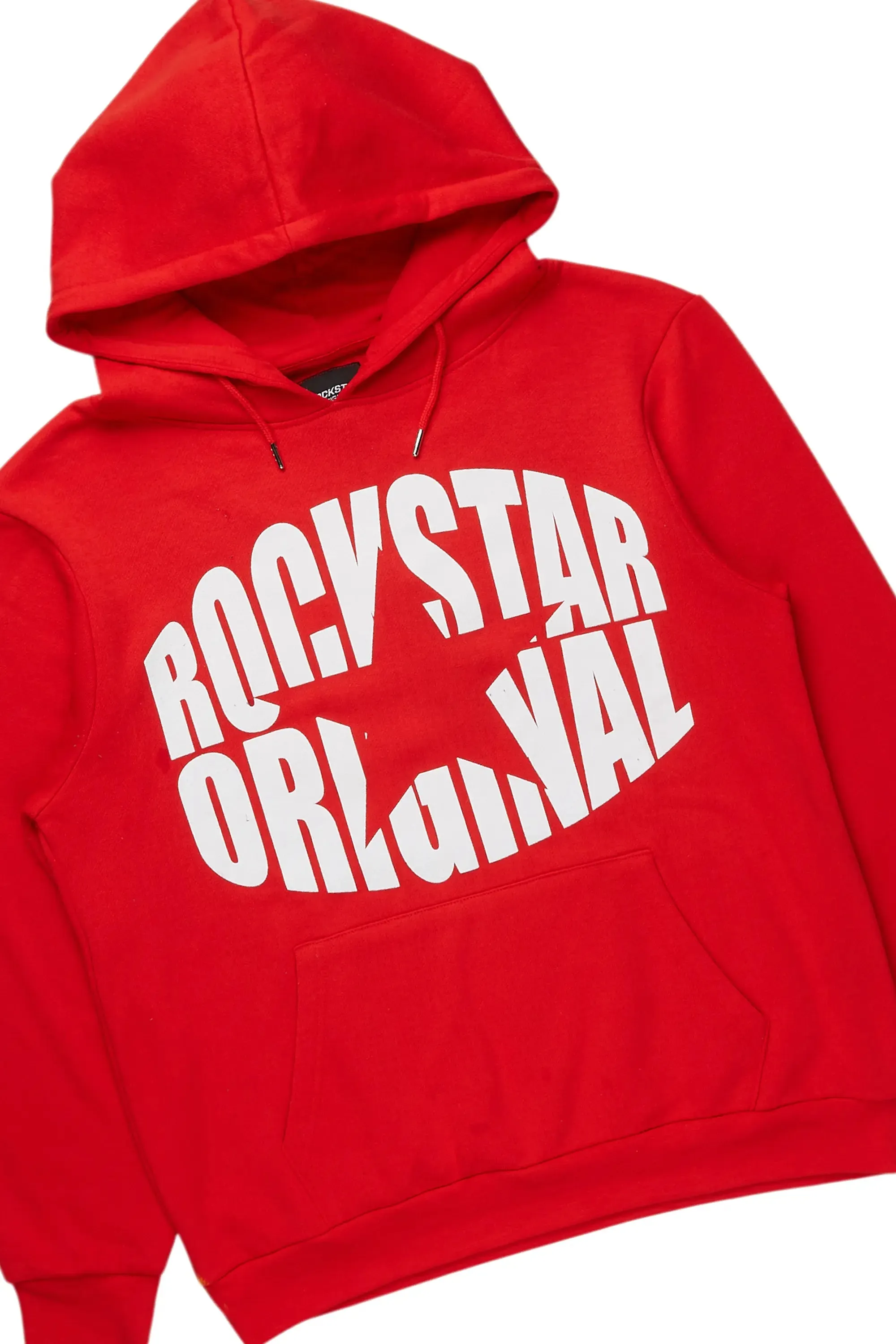 States Red Hoodie Stacked Flare Track Set sold by Rockstar Original product image thumbnail 2