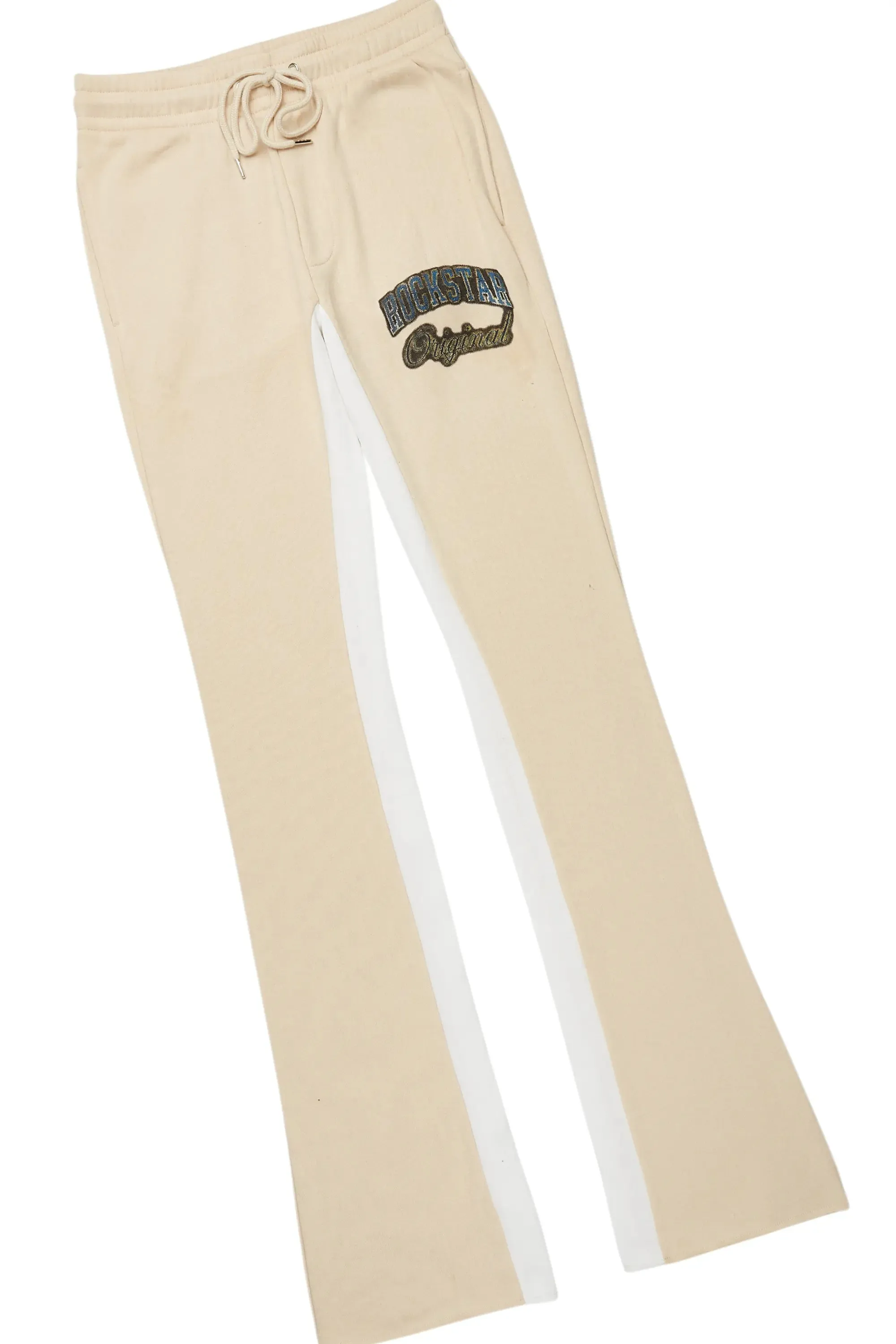 Waller Black/Beige Long Sleeve T-Shirt/Baggy Pant Set sold by Rockstar Original product image thumbnail 3