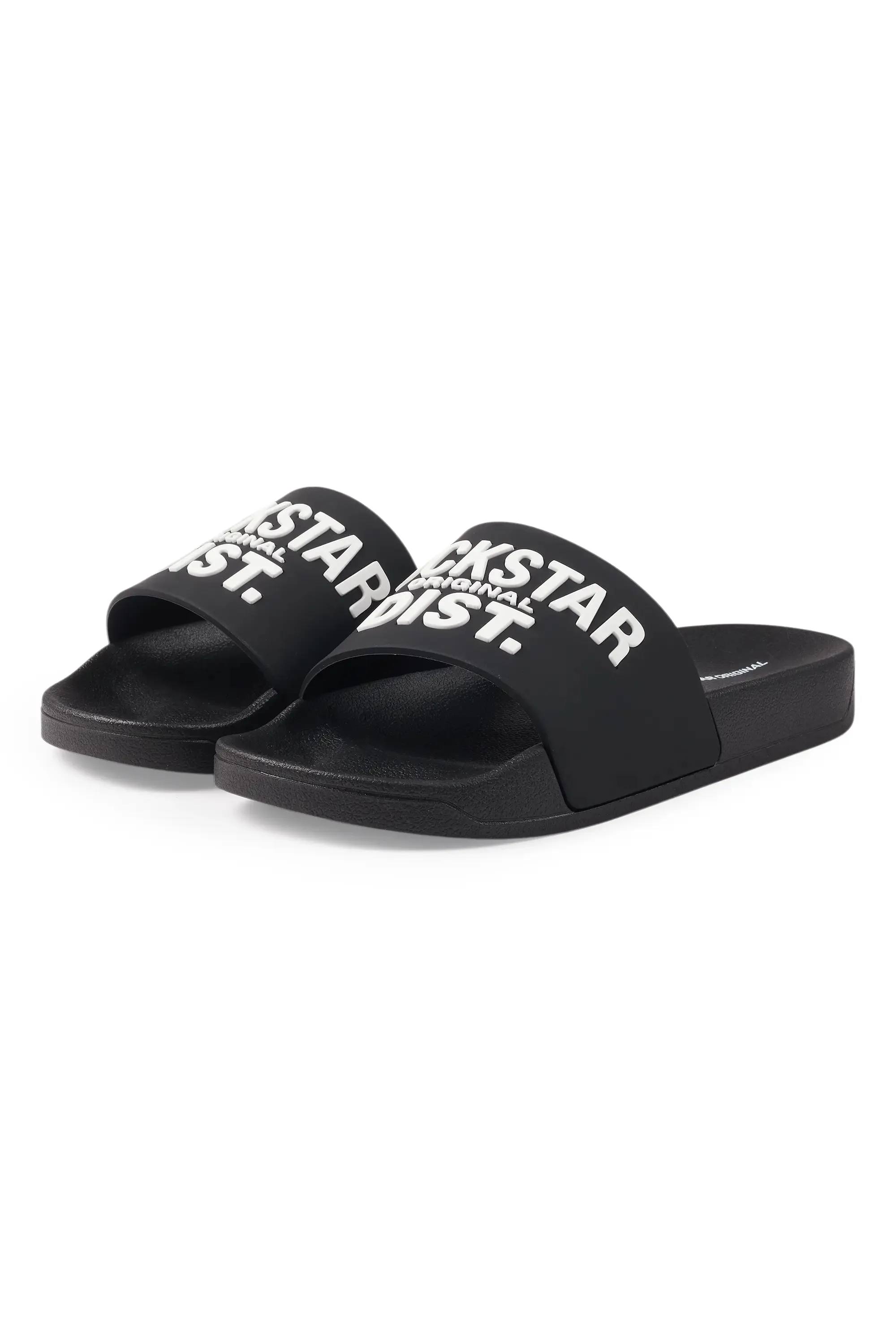 Boys Laguna Black/White Slides sold by Rockstar Original product image thumbnail 2