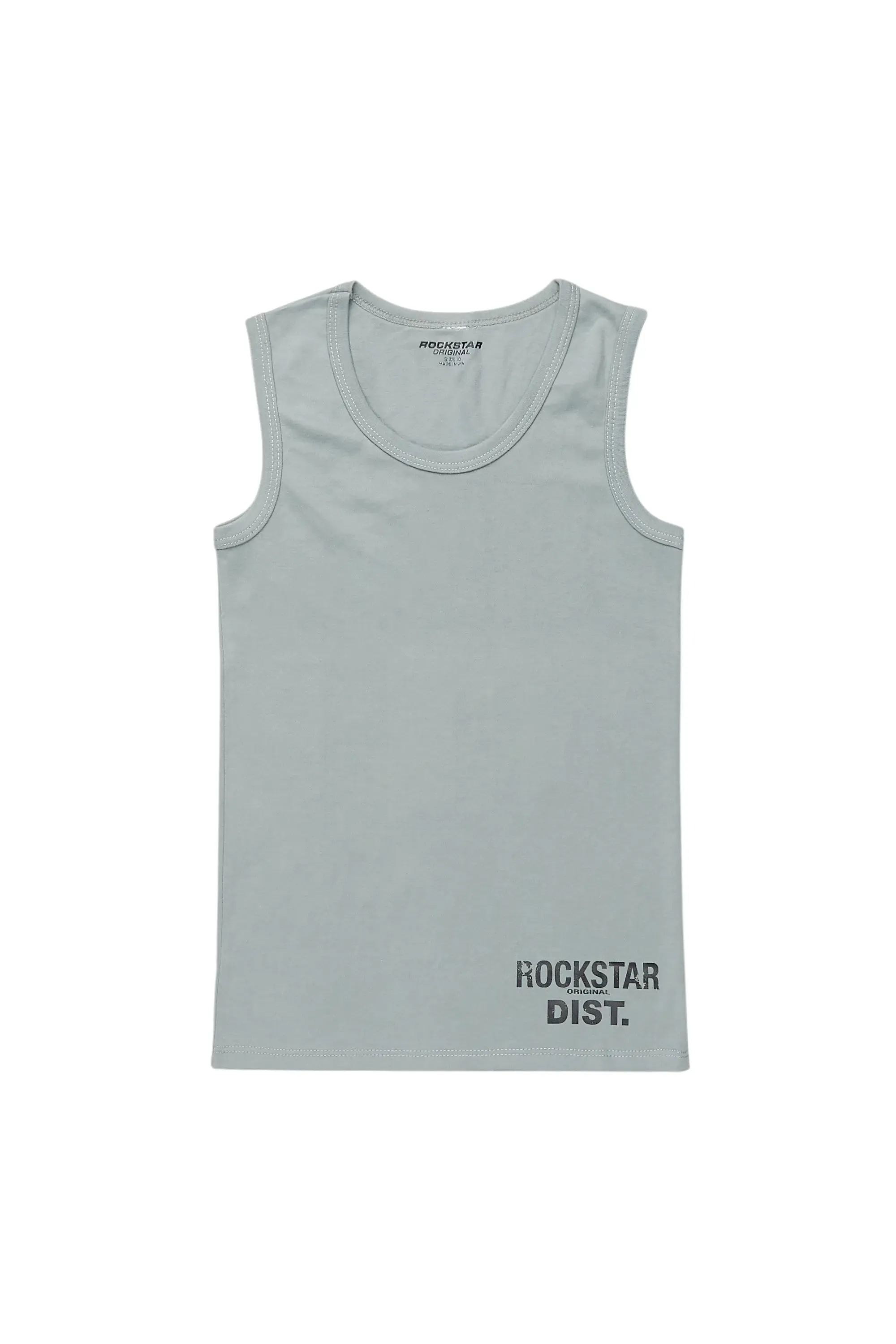 Boys Lake Grey Tank Top sold by Rockstar Original