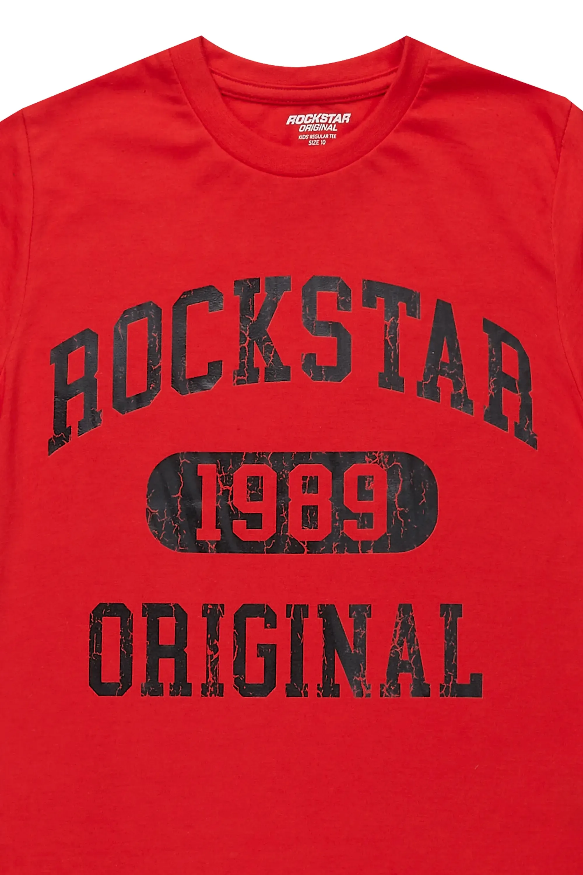 Boys Members Red Graphic T-Shirt sold by Rockstar Original product image thumbnail 2