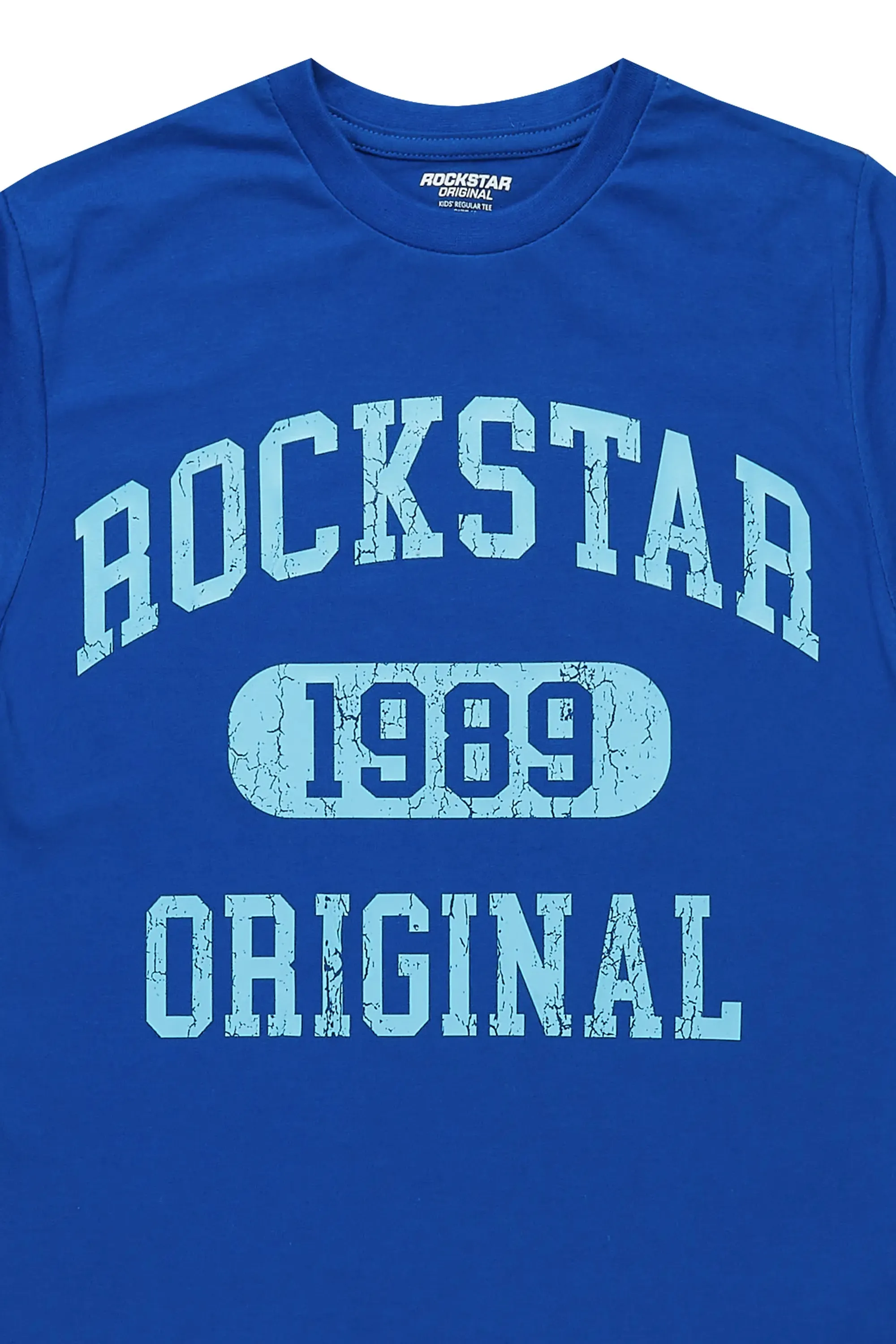 Boys Members Royal Blue Graphic T-Shirt sold by Rockstar Original product image thumbnail 2