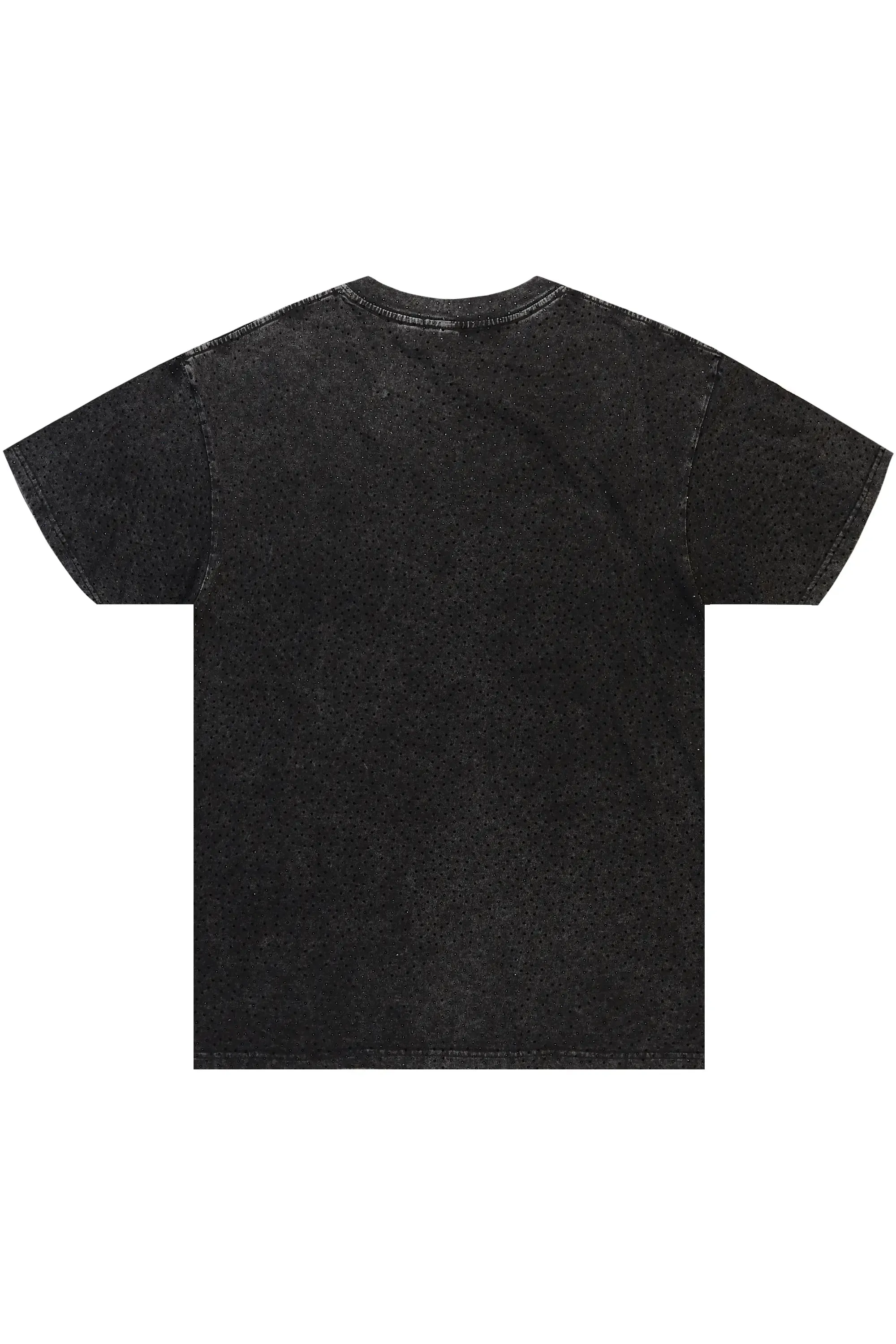Andros Black Graphic Rhinestone T-Shirt sold by Rockstar Original product image thumbnail 3