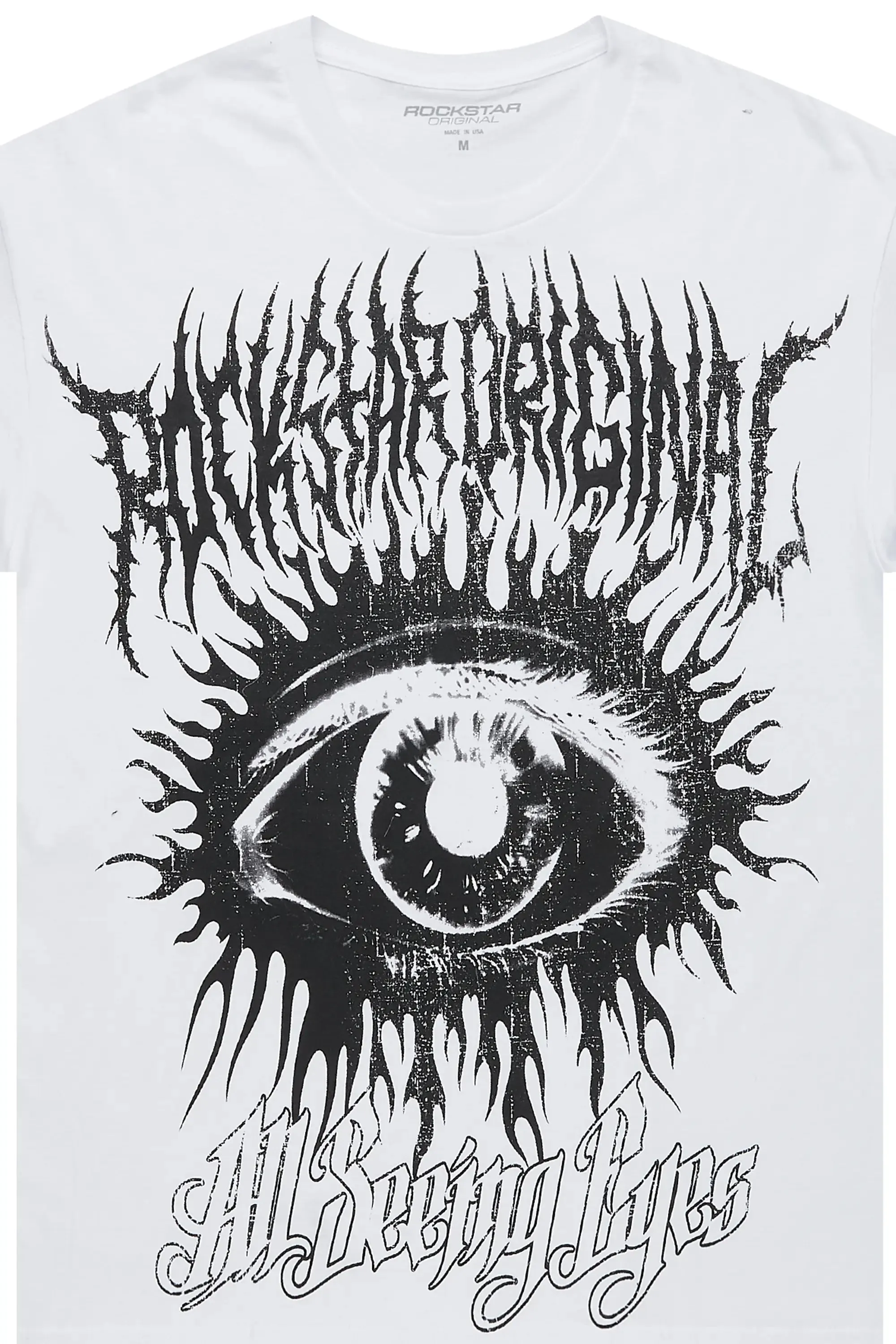 Cionna White Oversized T-Shirt sold by Rockstar Original product image thumbnail 2