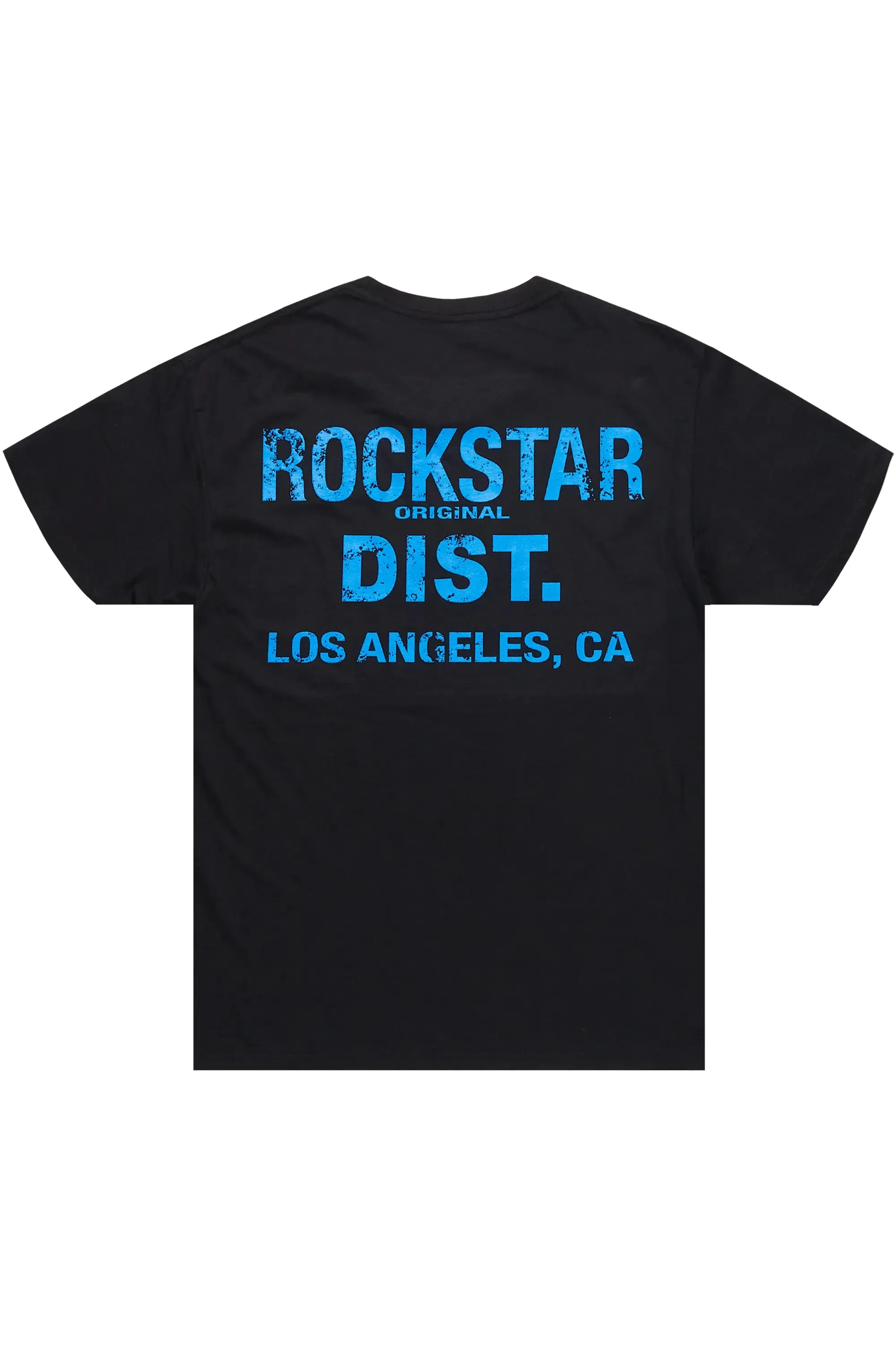 Dalasia Black/Blue Oversized Tee sold by Rockstar Original