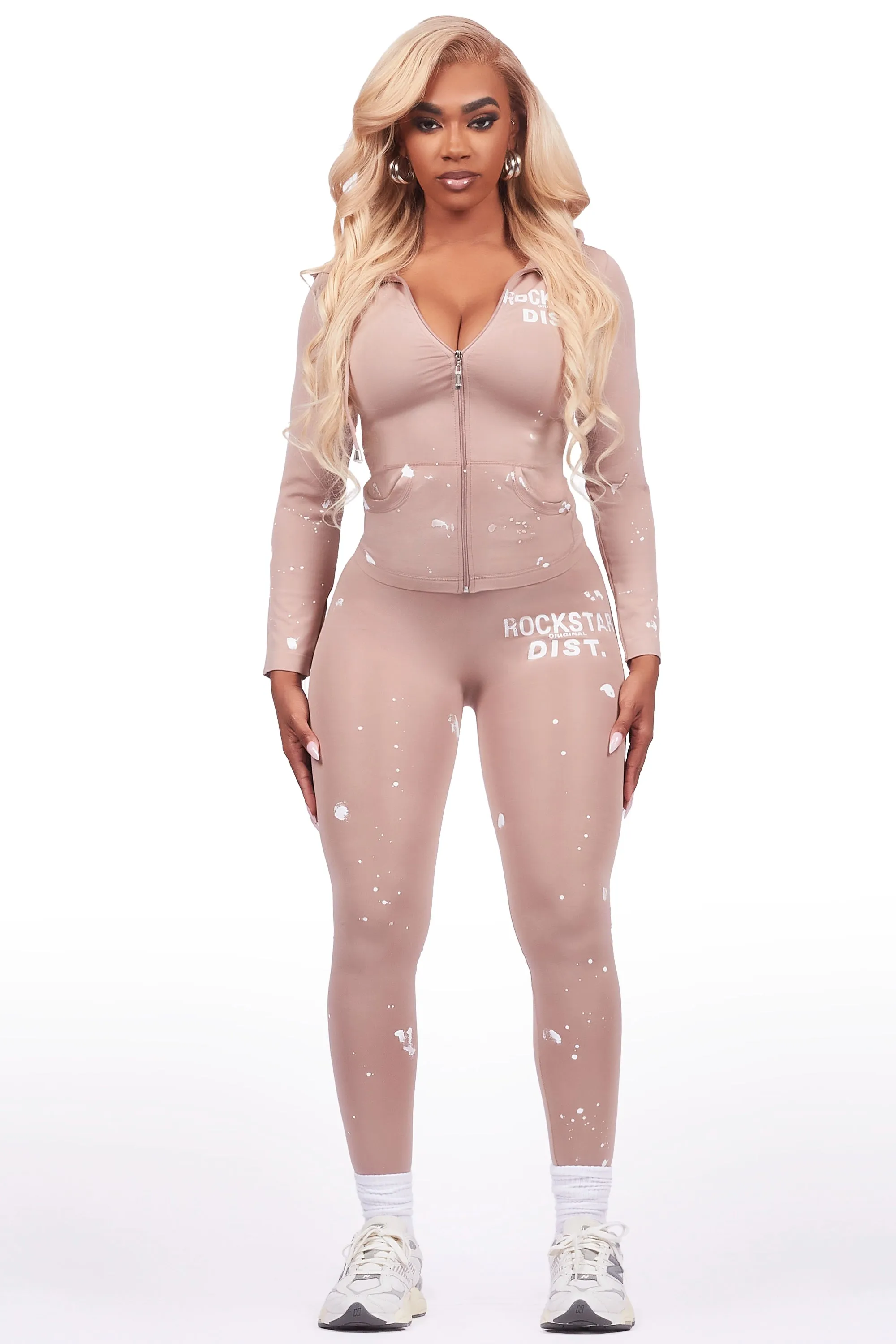 Nikki Mocha Painted Active Set sold by Rockstar Original