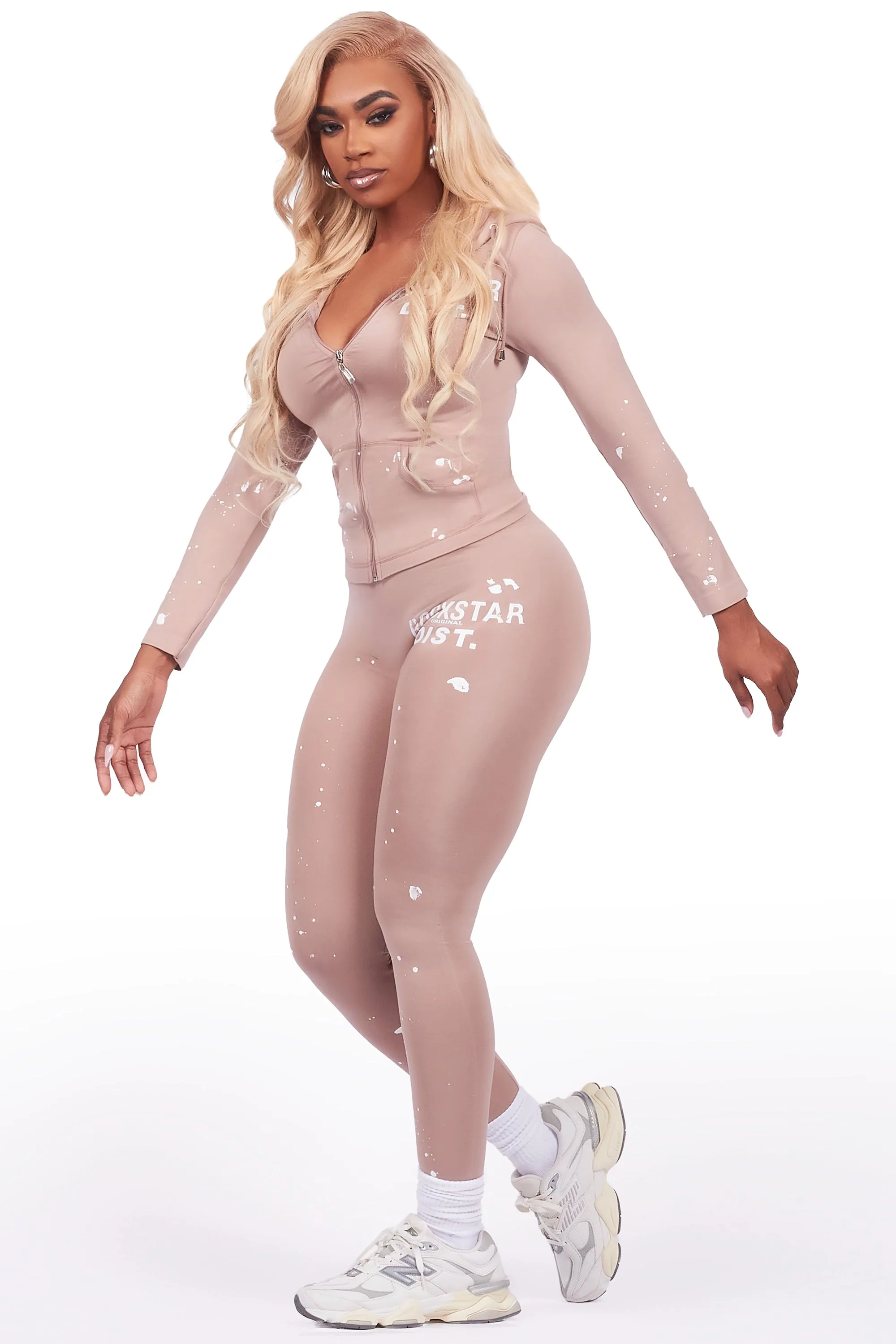 Nikki Mocha Painted Active Set sold by Rockstar Original product image thumbnail 4