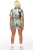 Living For It Black Tree Camo Bike Short Set sold by Rockstar Original