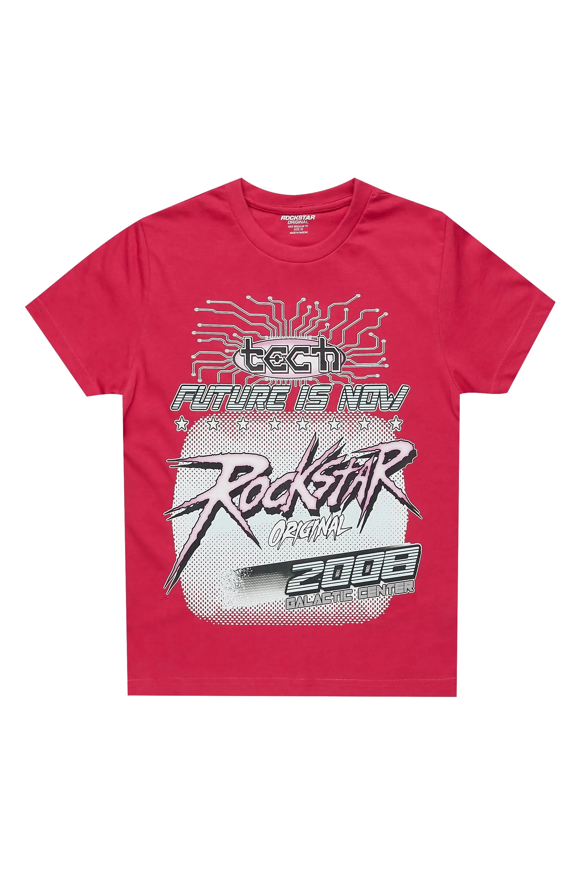 Girls Ameya Fuchsia Graphic T-Shirt sold by Rockstar Original