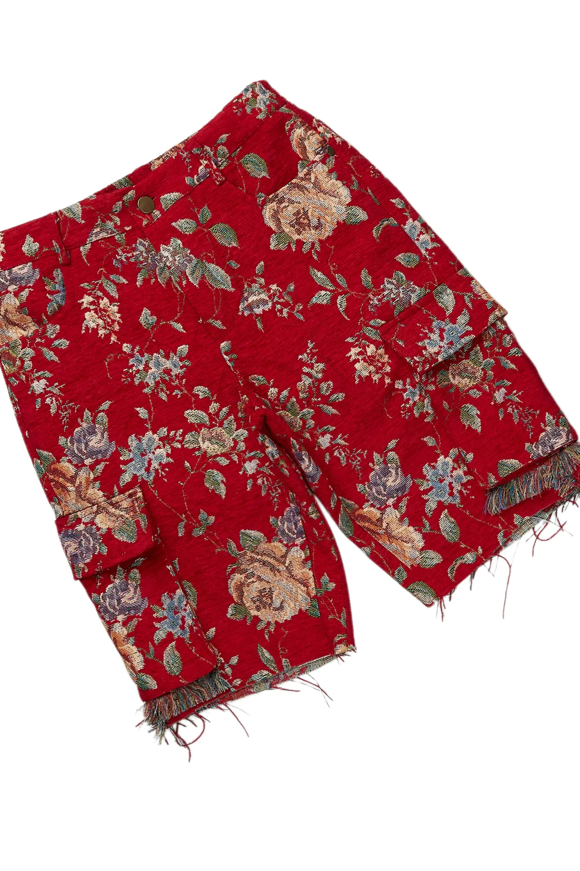 Marionna White/Red T-Shirt Short Set sold by Rockstar Original product image thumbnail 3