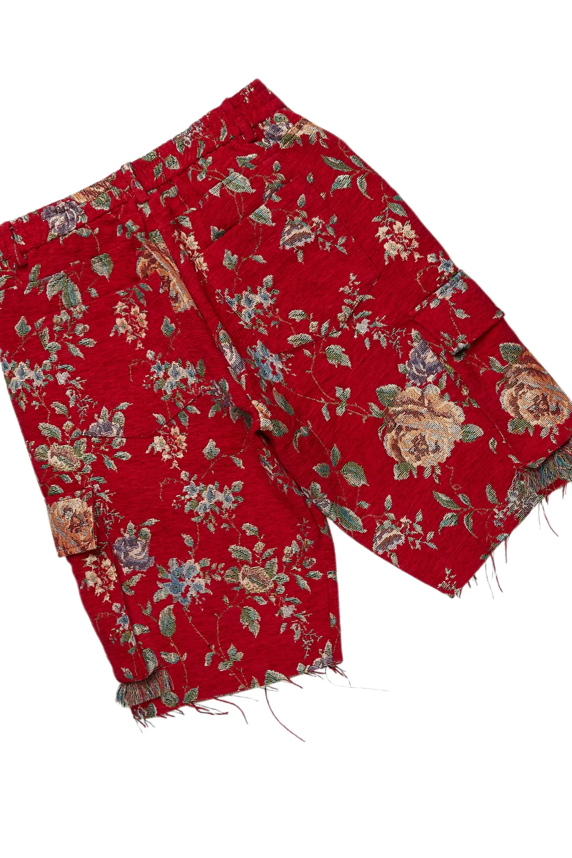 Marionna White/Red T-Shirt Short Set sold by Rockstar Original product image thumbnail 4