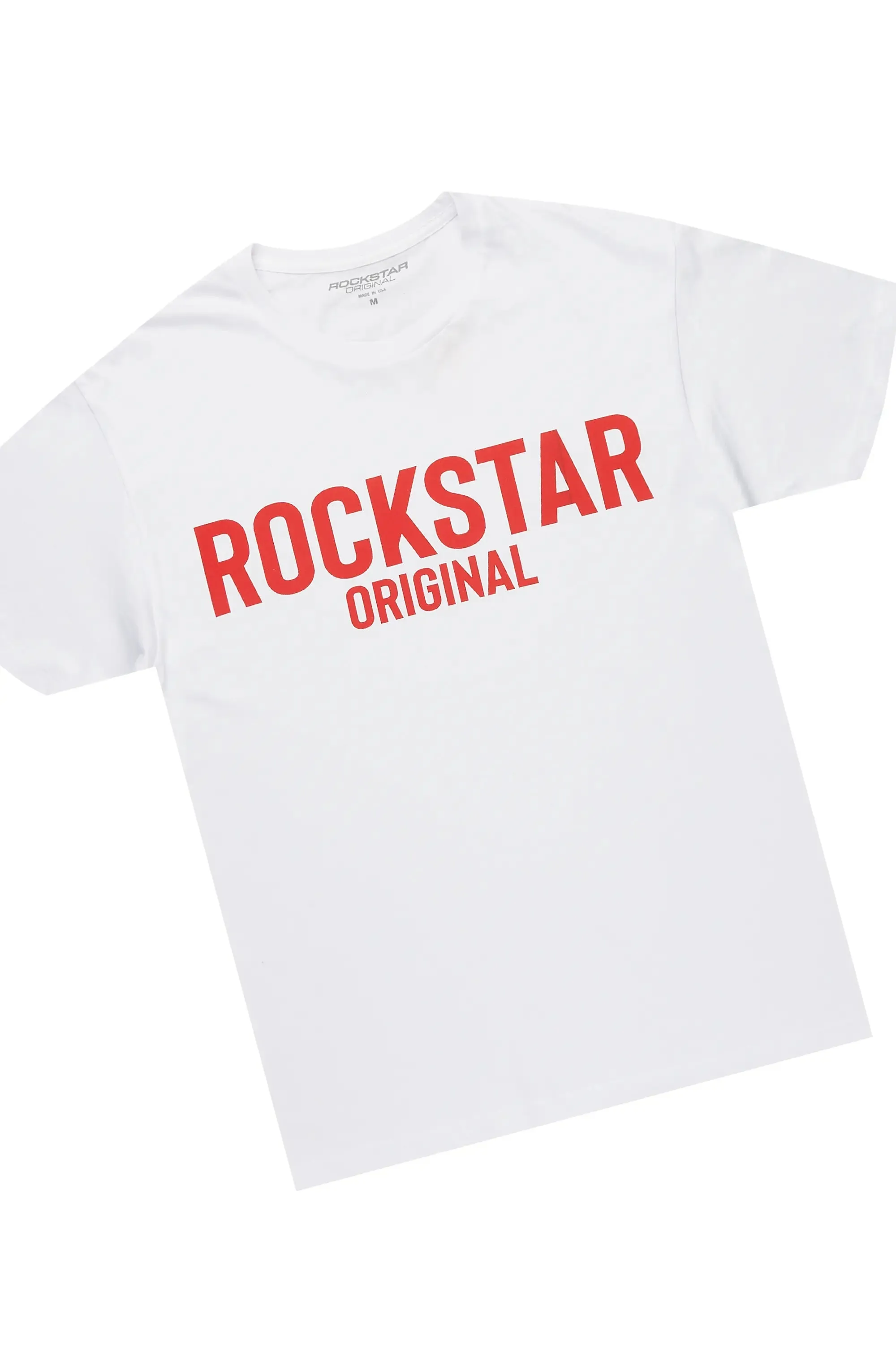 Marionna White/Red T-Shirt Short Set sold by Rockstar Original product image thumbnail 2