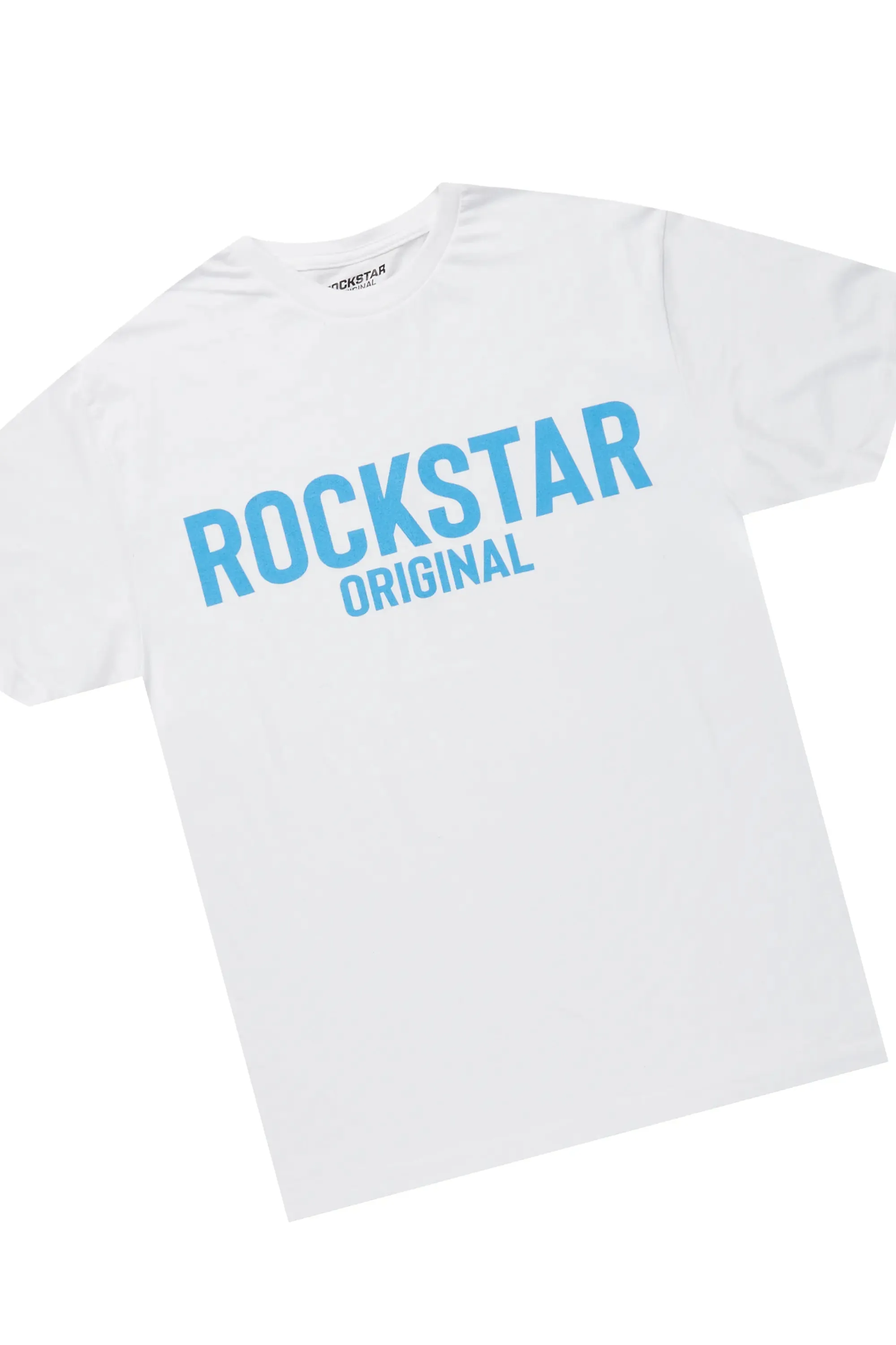 Joliet White/Beige T-Shirt Short Set sold by Rockstar Original product image thumbnail 2