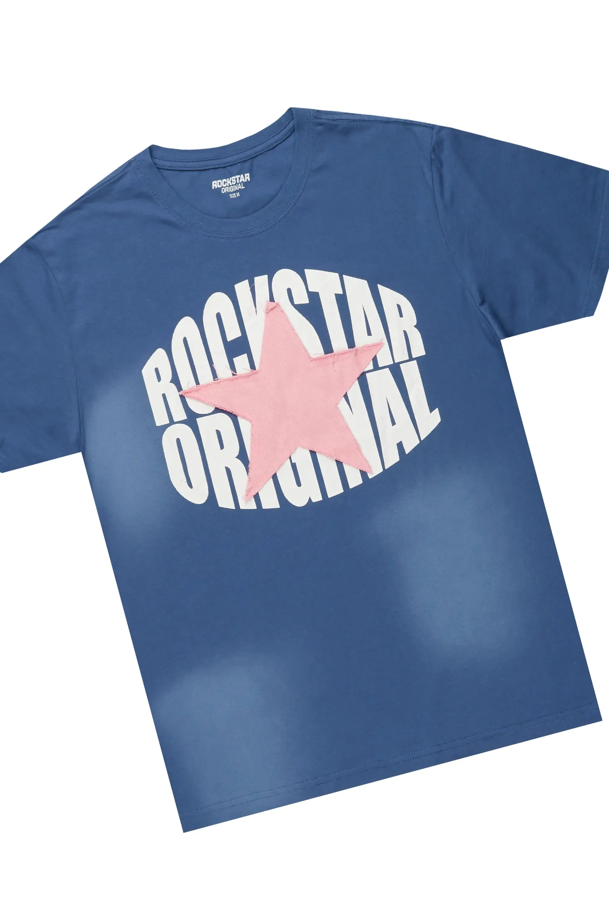 Kaliyah Navy T-Shirt Trackset sold by Rockstar Original product image thumbnail 2