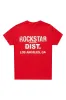 Boys Koen Red Graphic T-Shirt sold by Rockstar Original