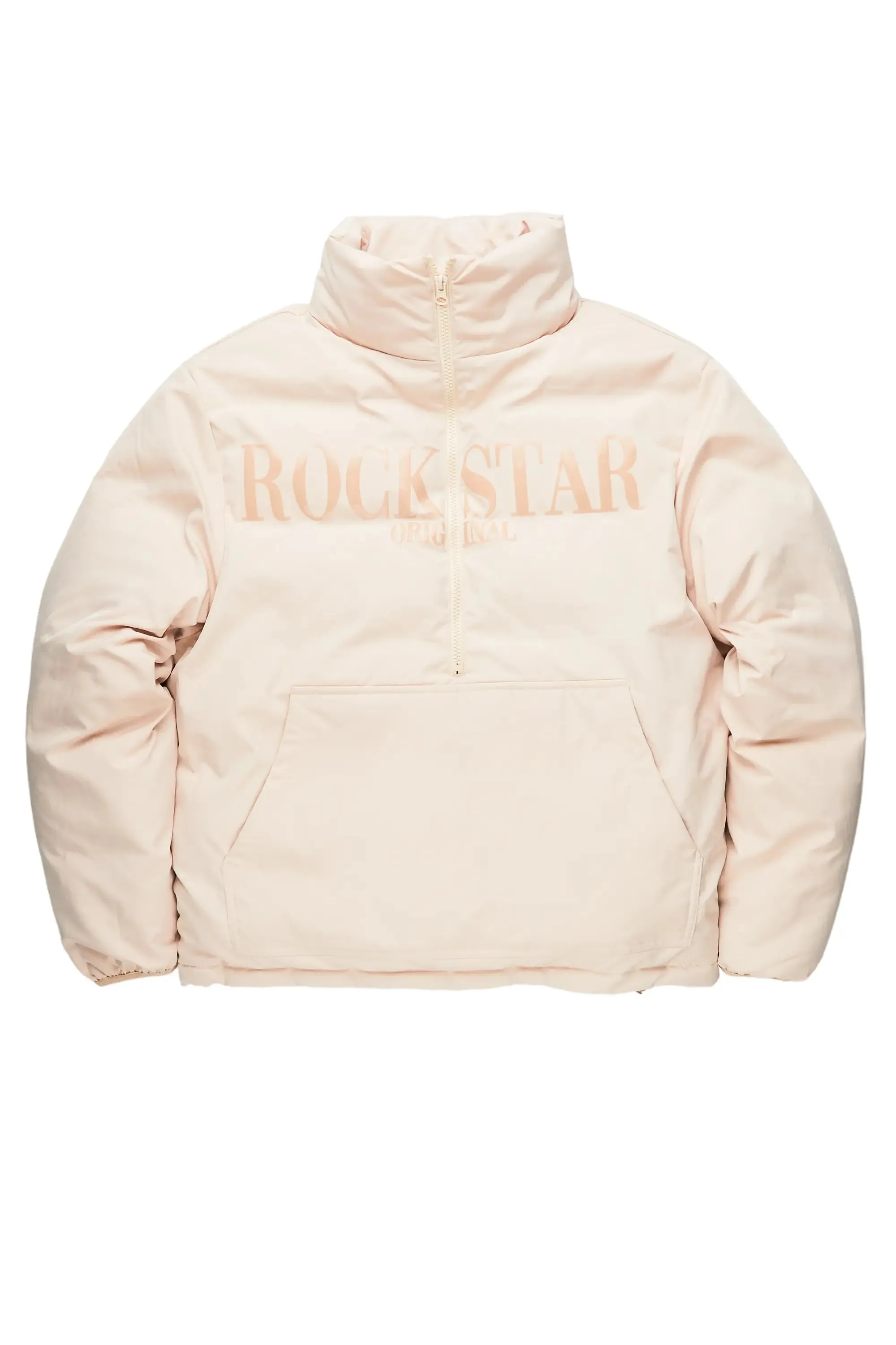 Jon Beige Puffer Jacket sold by Rockstar Original product image thumbnail 2