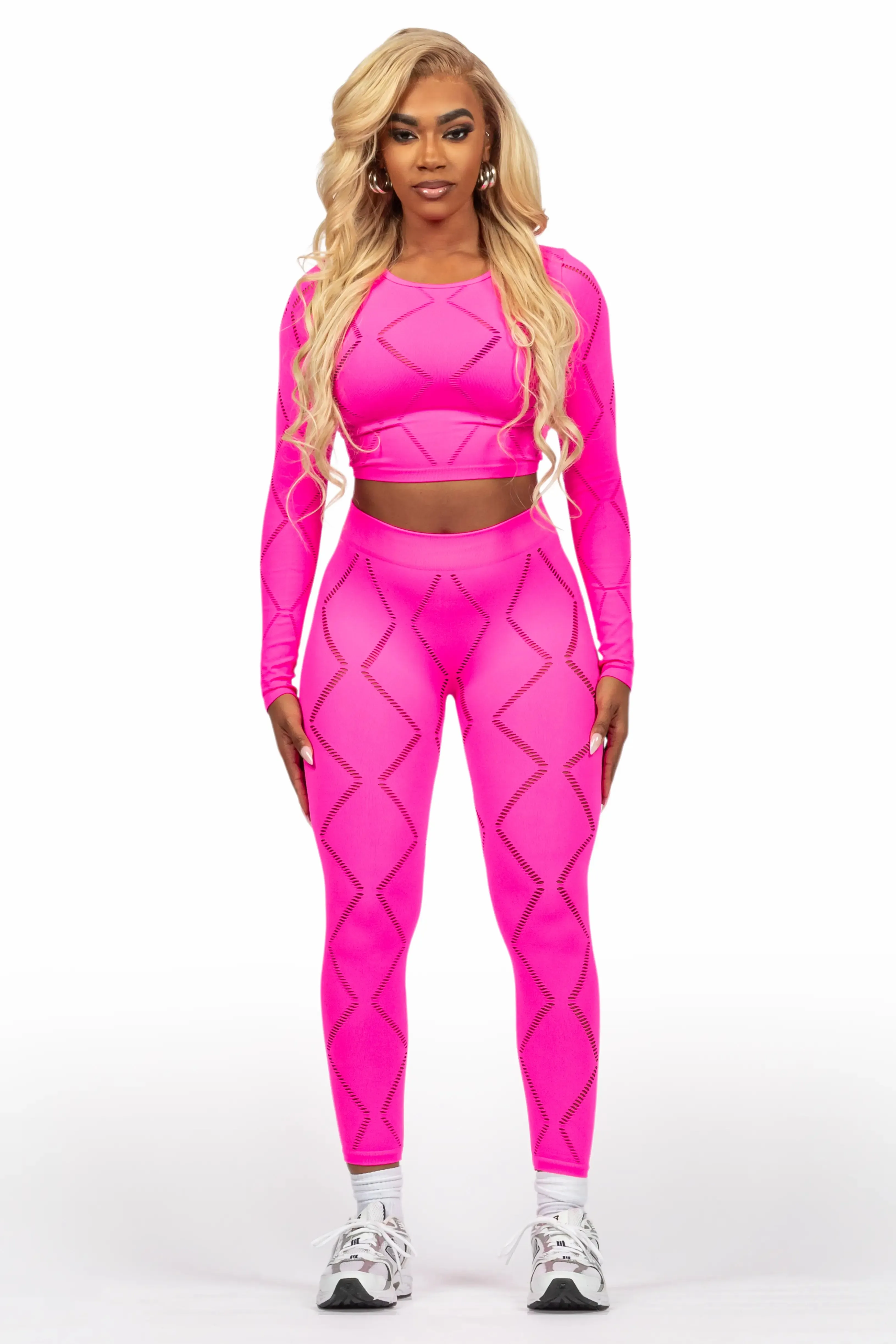 Nikkiya Hot Pink Active Set sold by Rockstar Original