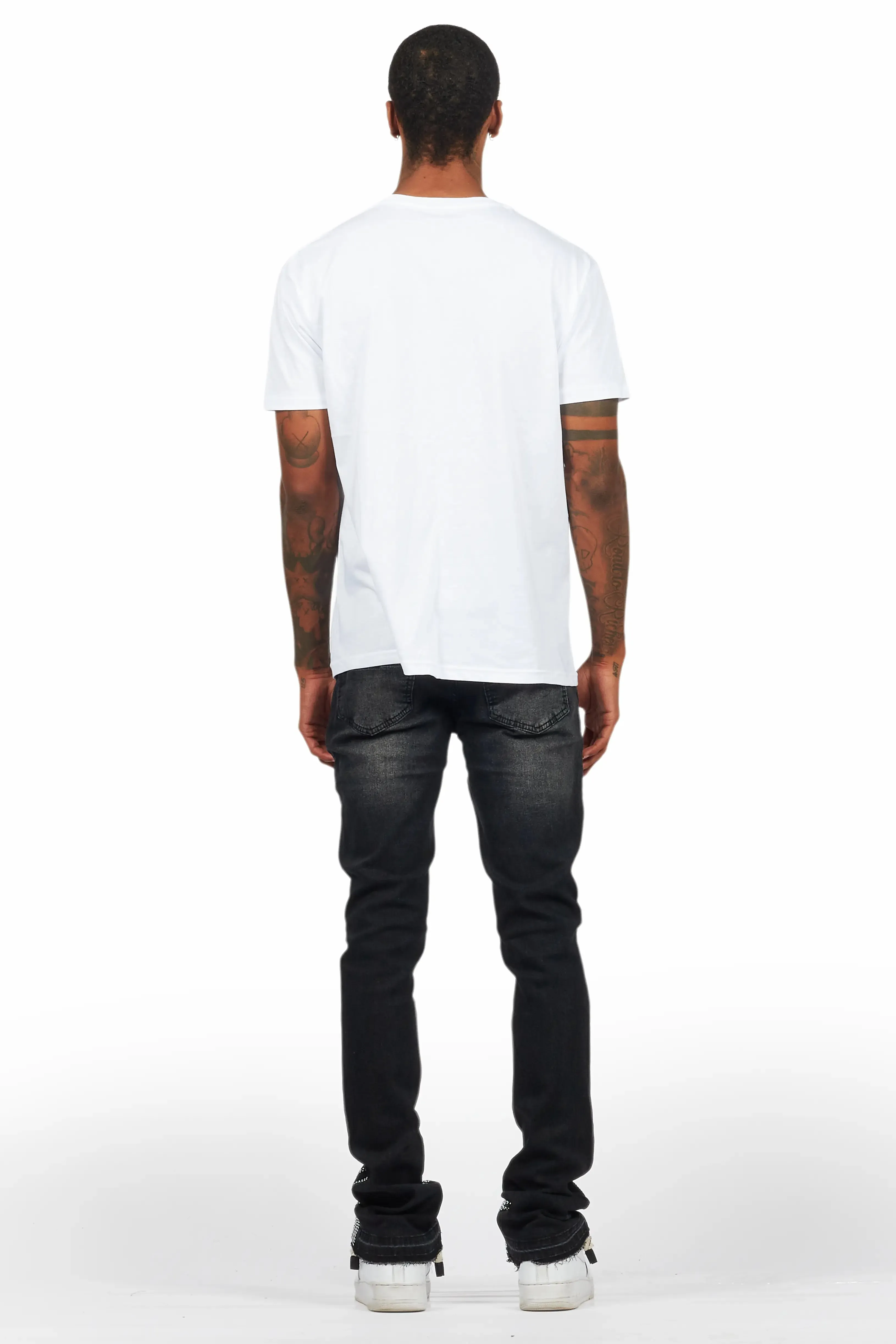 Kalix White Graphic T-Shirt sold by Rockstar Original product image thumbnail 4
