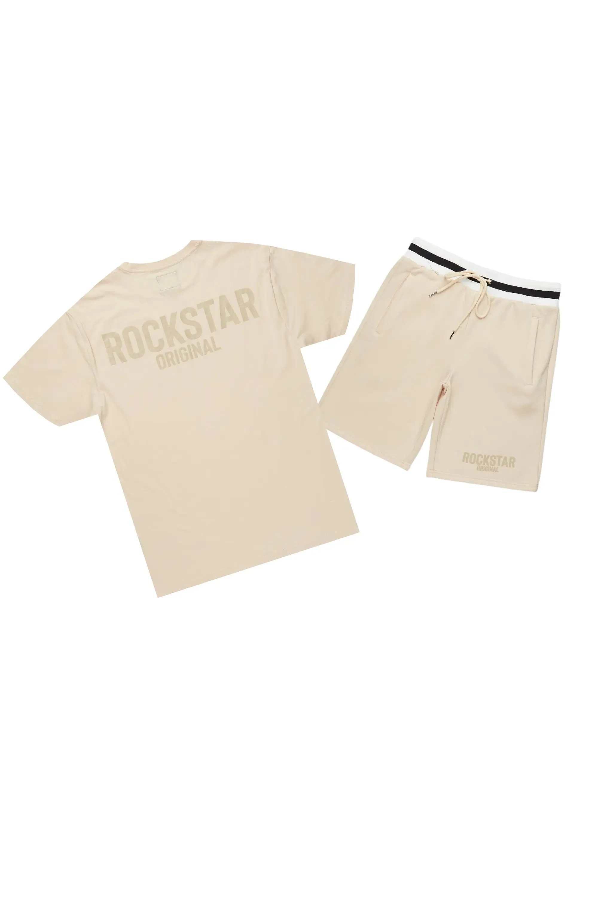 Sana Beige Short Set sold by Rockstar Original