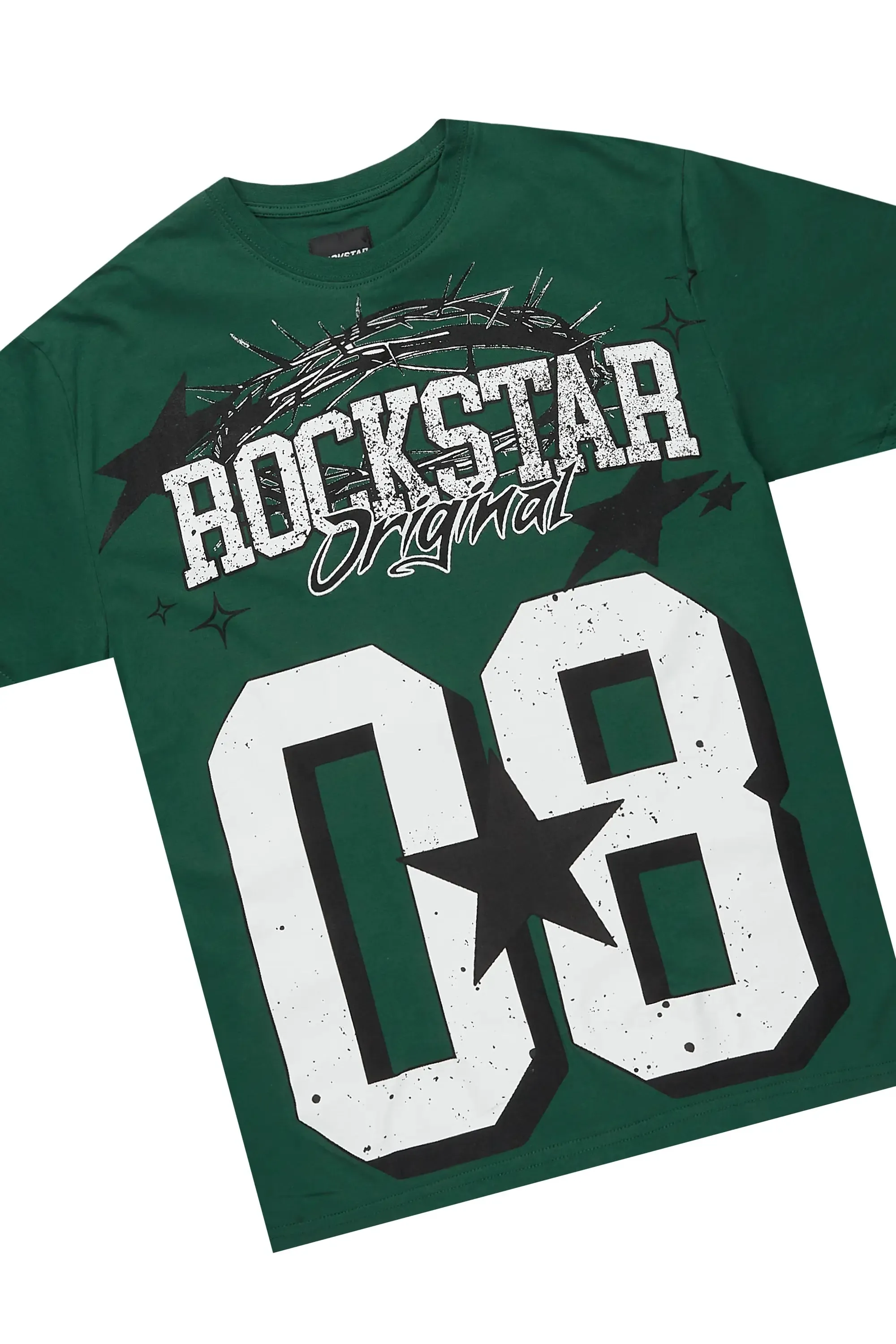 Allstar Green/White T-Shirt Short Set sold by Rockstar Original product image thumbnail 2