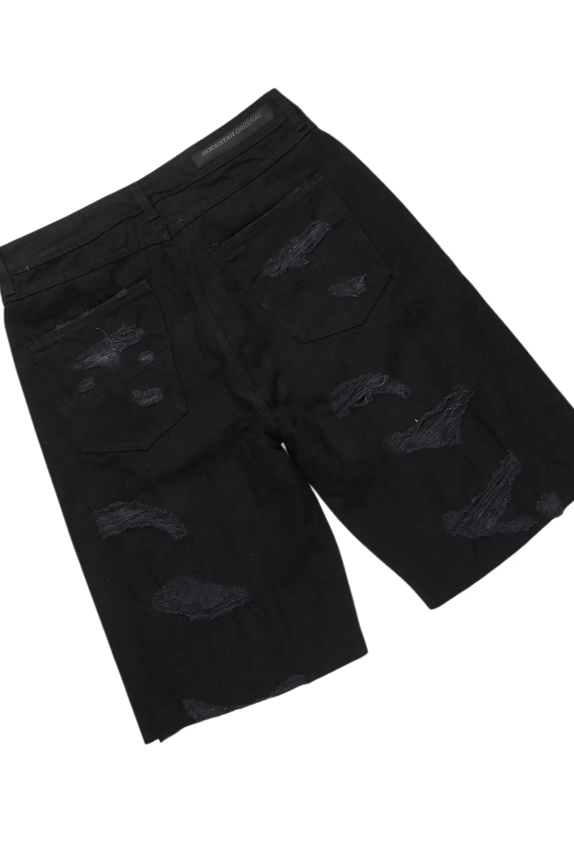 Beno Black T-Shirt/Denim Short Set sold by Rockstar Original product image thumbnail 4