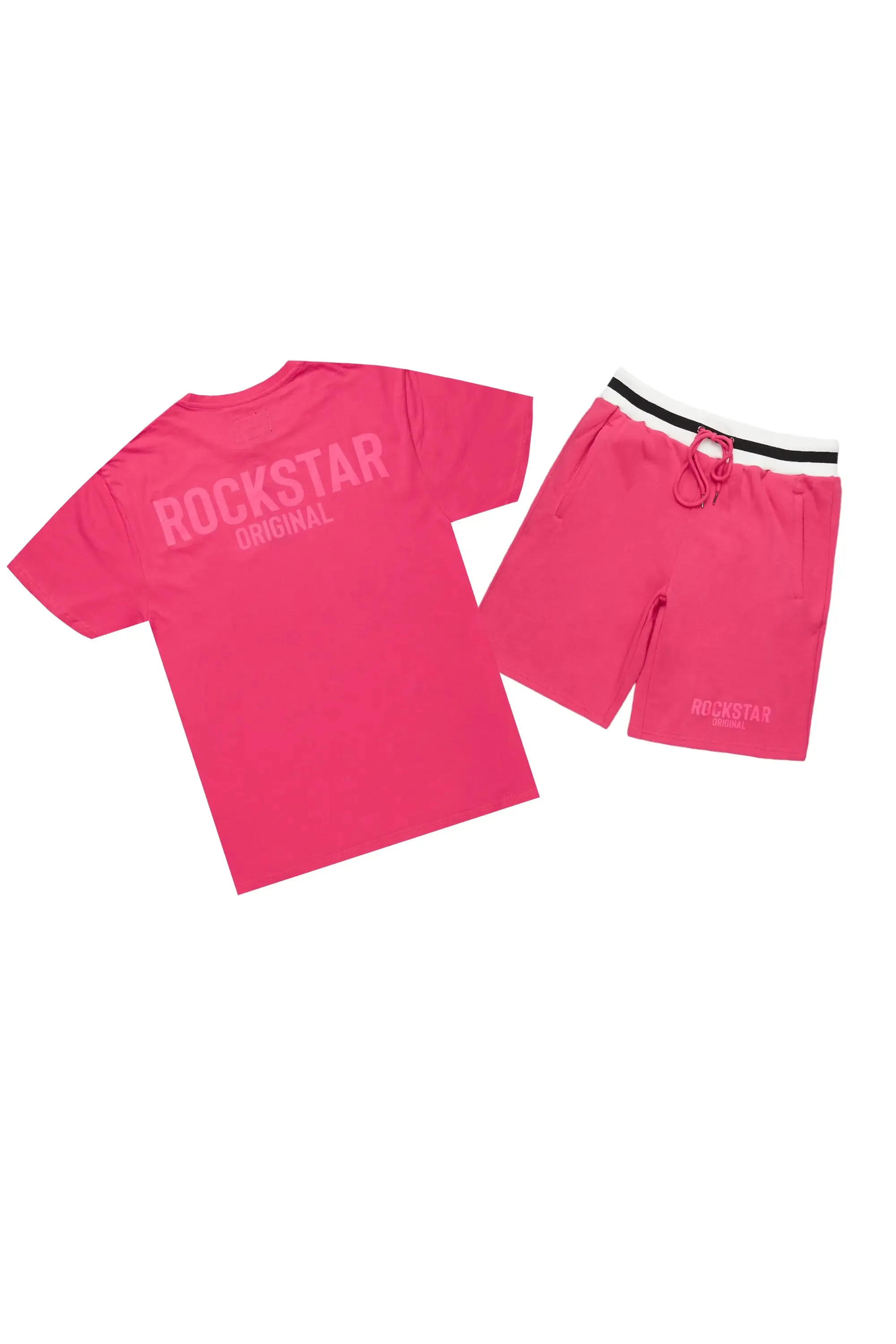 Sana Fuschia Short Set sold by Rockstar Original