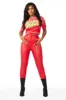 Icon Behaviour Red PU Pant sold by Rockstar Original