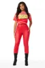 Icon Behaviour Red PU Pant sold by Rockstar Original