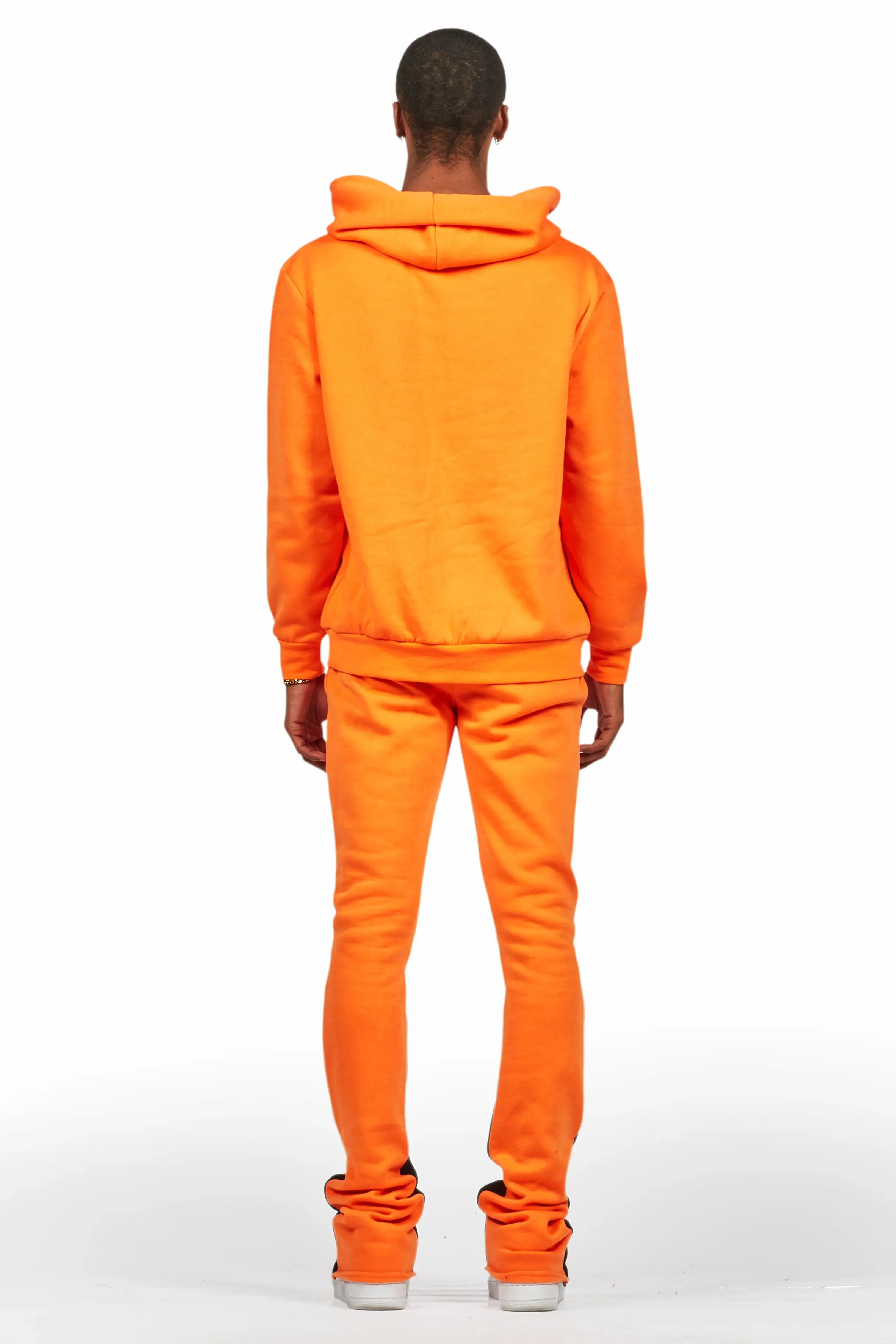 States Orange Hoodie Stacked Flare Track Set sold by Rockstar Original product image thumbnail 4