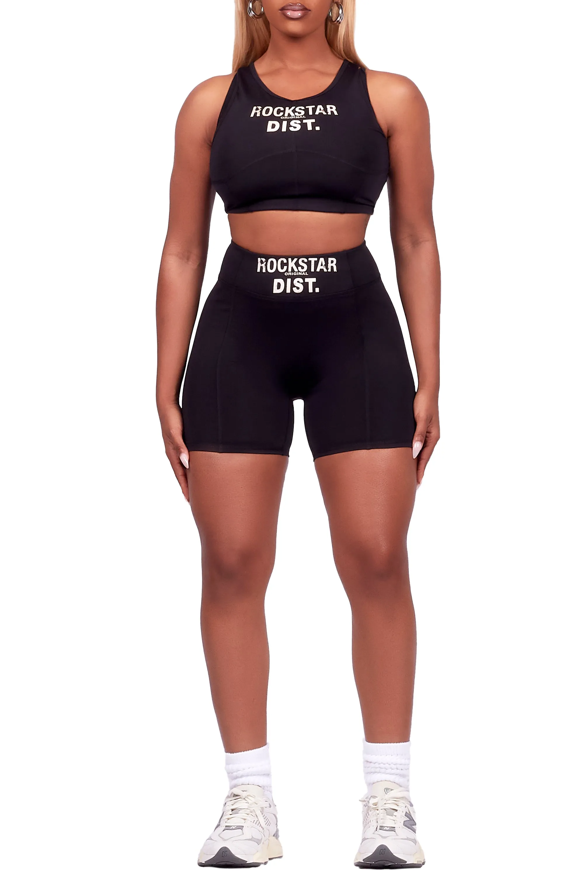 Teonka Black Bike Short Set sold by Rockstar Original product image thumbnail 2