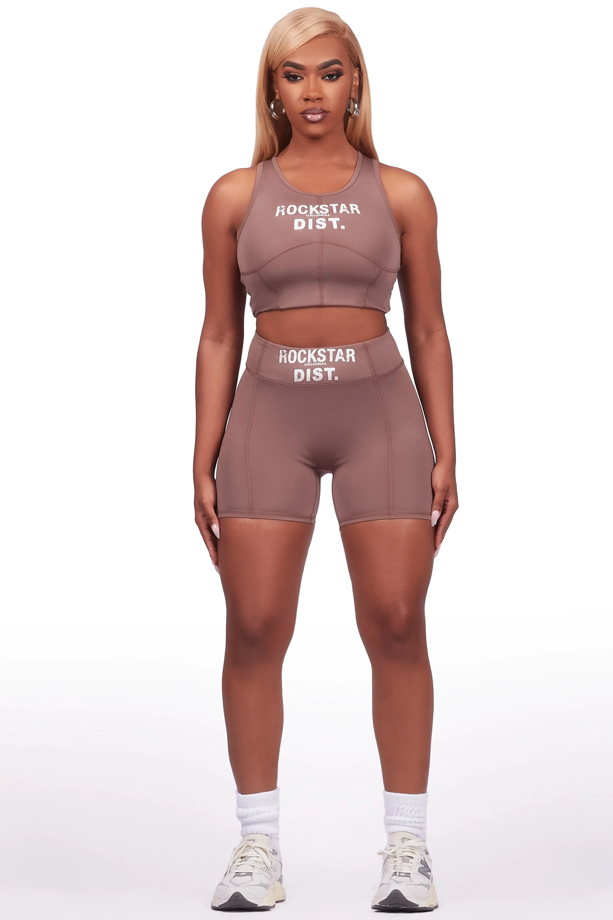 Teonka Mocha Bike Short Set sold by Rockstar Original