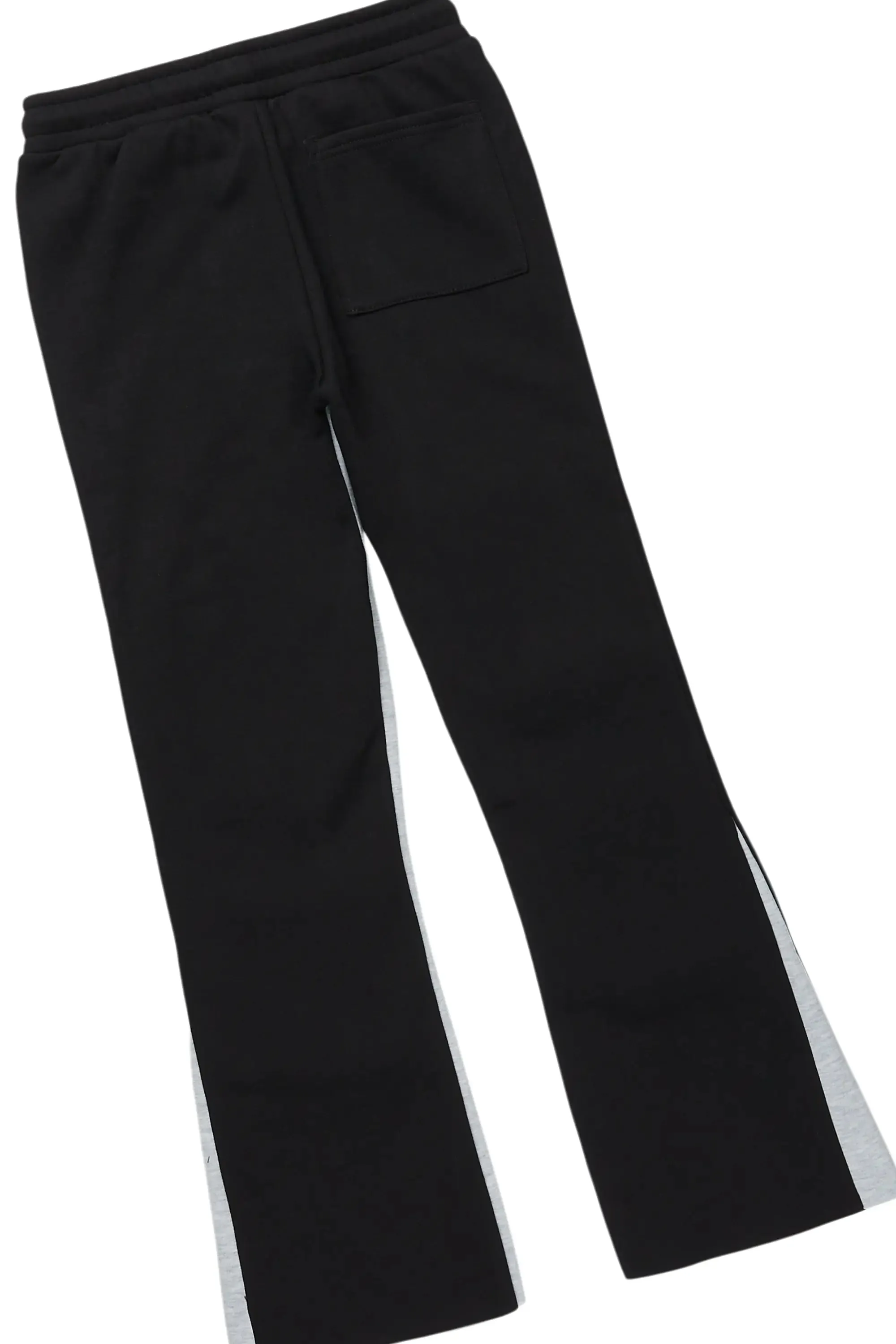 Boys Antoon Black T-Shirt Stacked Flare Set sold by Rockstar Original product image thumbnail 4