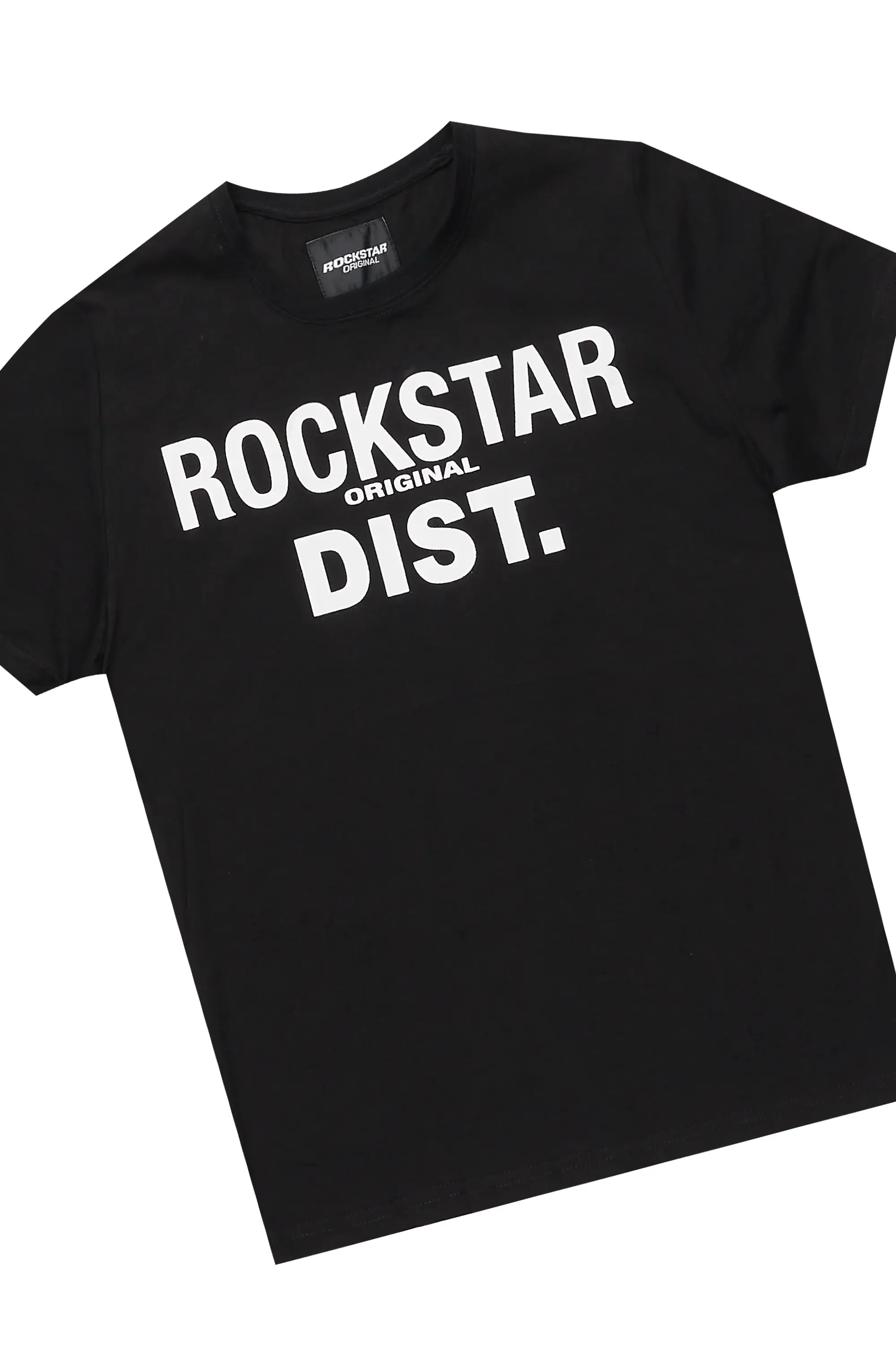 Boys Antoon Heather Grey T-Shirt Stacked Flare Set sold by Rockstar Original product image thumbnail 2