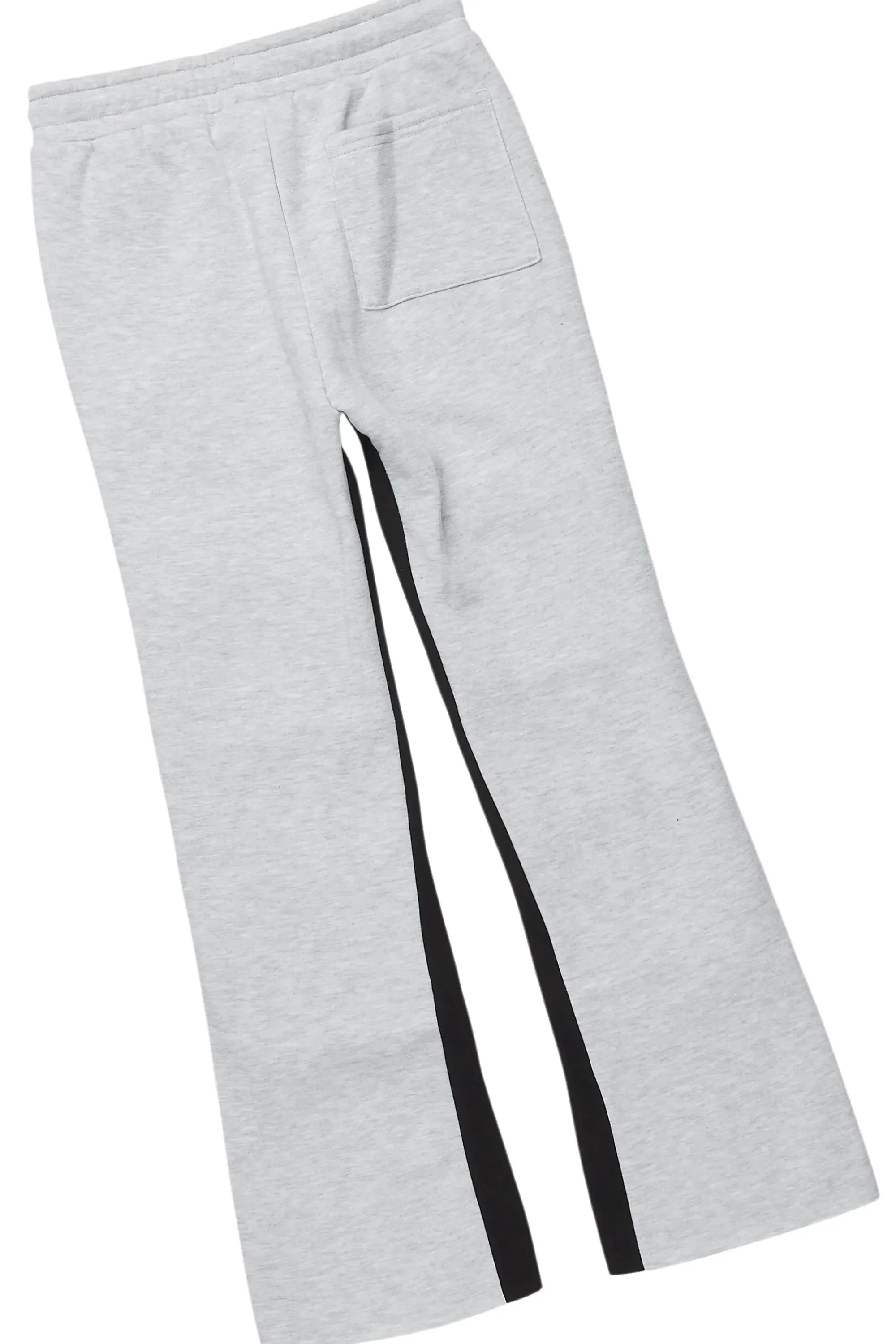 Boys Antoon Heather Grey T-Shirt Stacked Flare Set sold by Rockstar Original product image thumbnail 4