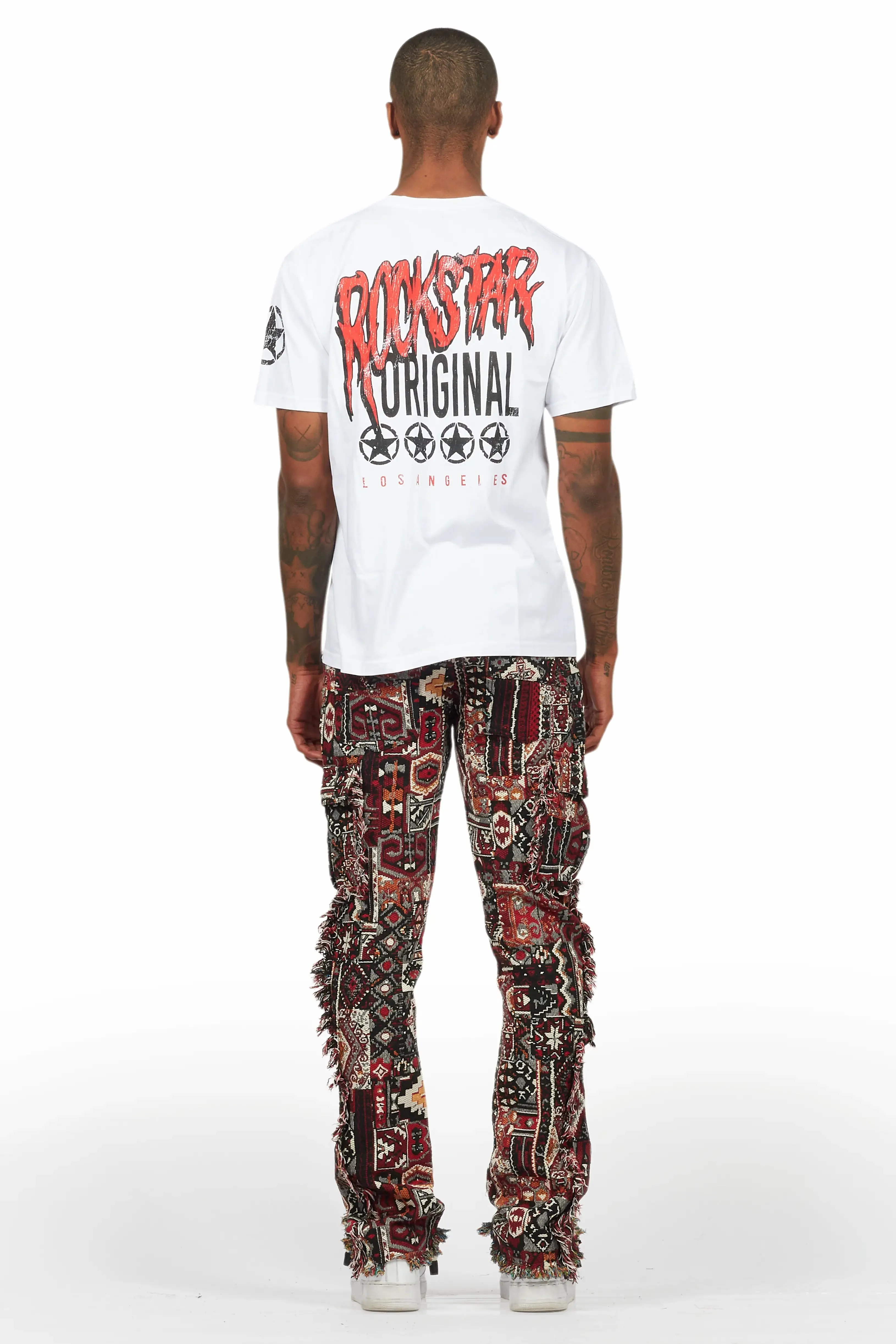 Wizzurd White/Red T-Shirt/Tapestry Jean Bundle sold by Rockstar Original product image thumbnail 4