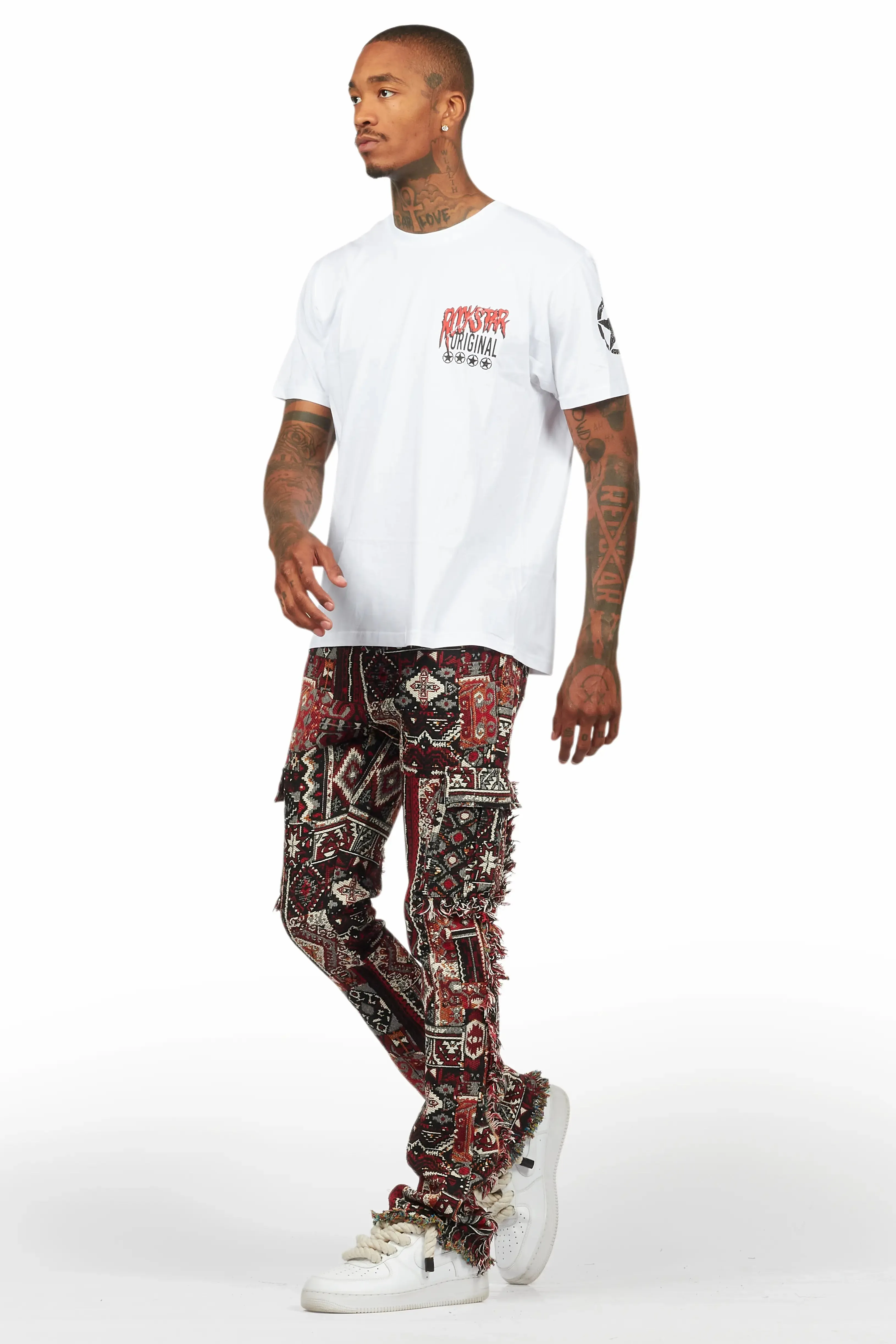 Wizzurd White/Red T-Shirt/Tapestry Jean Bundle sold by Rockstar Original product image thumbnail 5