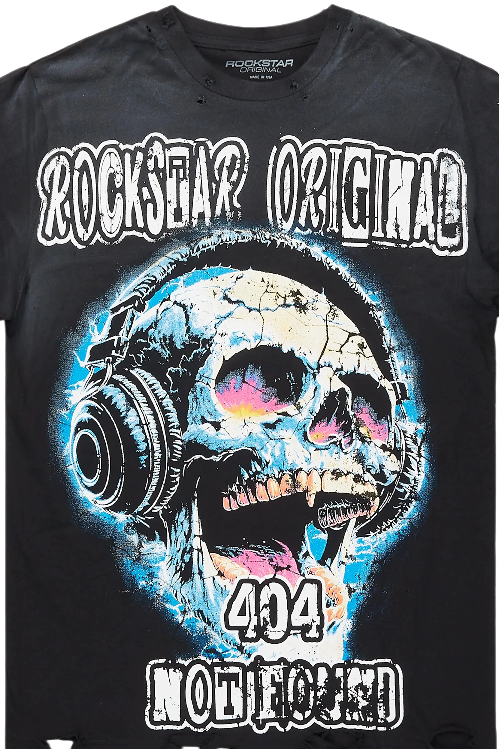Amare Black Graphic T-Shirt sold by Rockstar Original product image thumbnail 2
