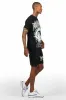 All Seeing Eyes Black Short Set sold by Rockstar Original