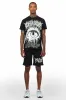 All Seeing Eyes Black Short Set sold by Rockstar Original