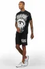 All Seeing Eyes Black Short Set sold by Rockstar Original