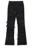 Boys Vasco Jet Wash Black Stacked Flare Jean sold by Rockstar Original