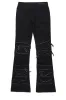 Boys Vasco Jet Wash Black Stacked Flare Jean sold by Rockstar Original