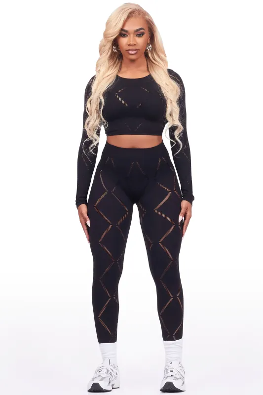 Nikkiya Black Active Set sold by Rockstar Original