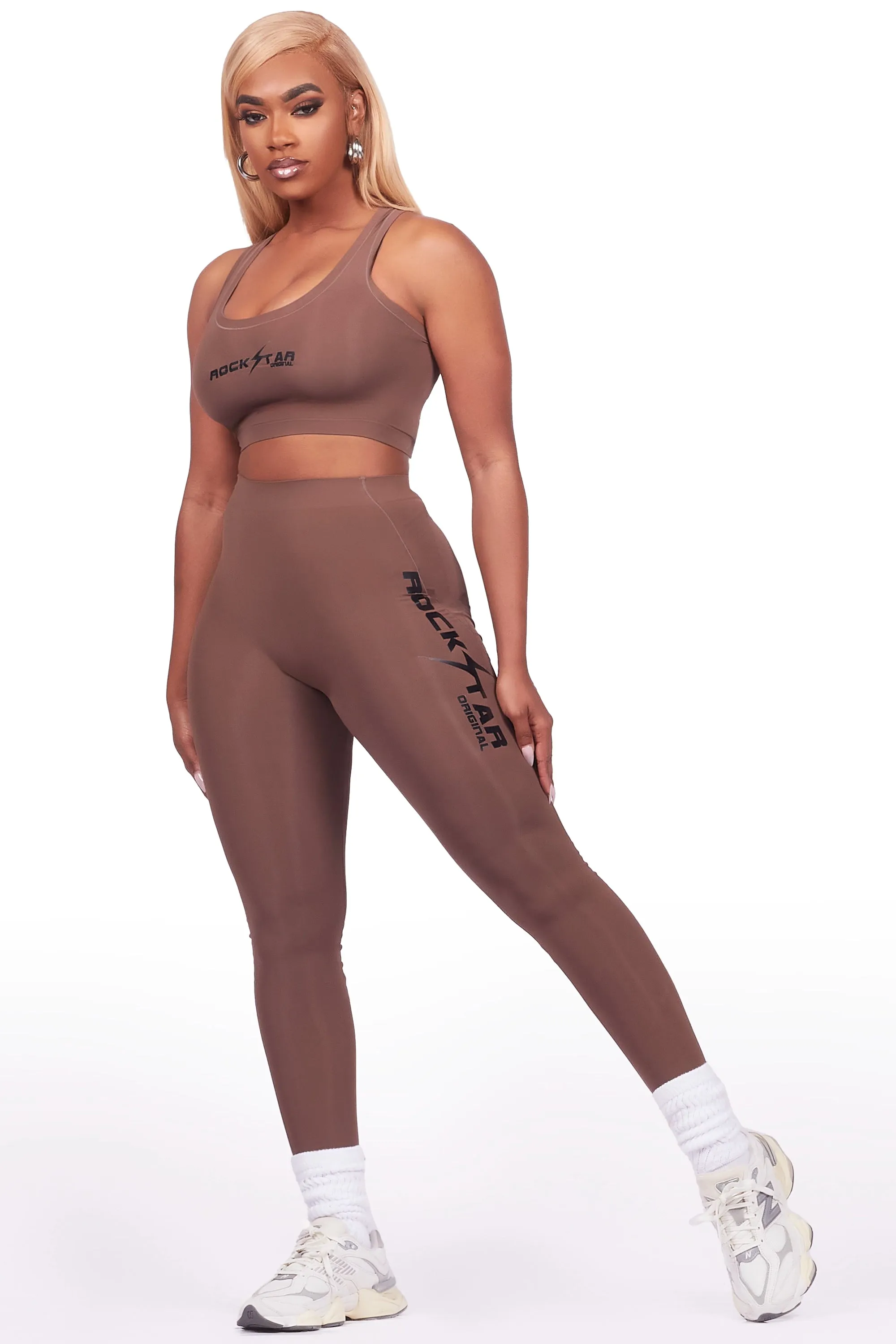 Everlena Mocha Active Set sold by Rockstar Original product image thumbnail 4