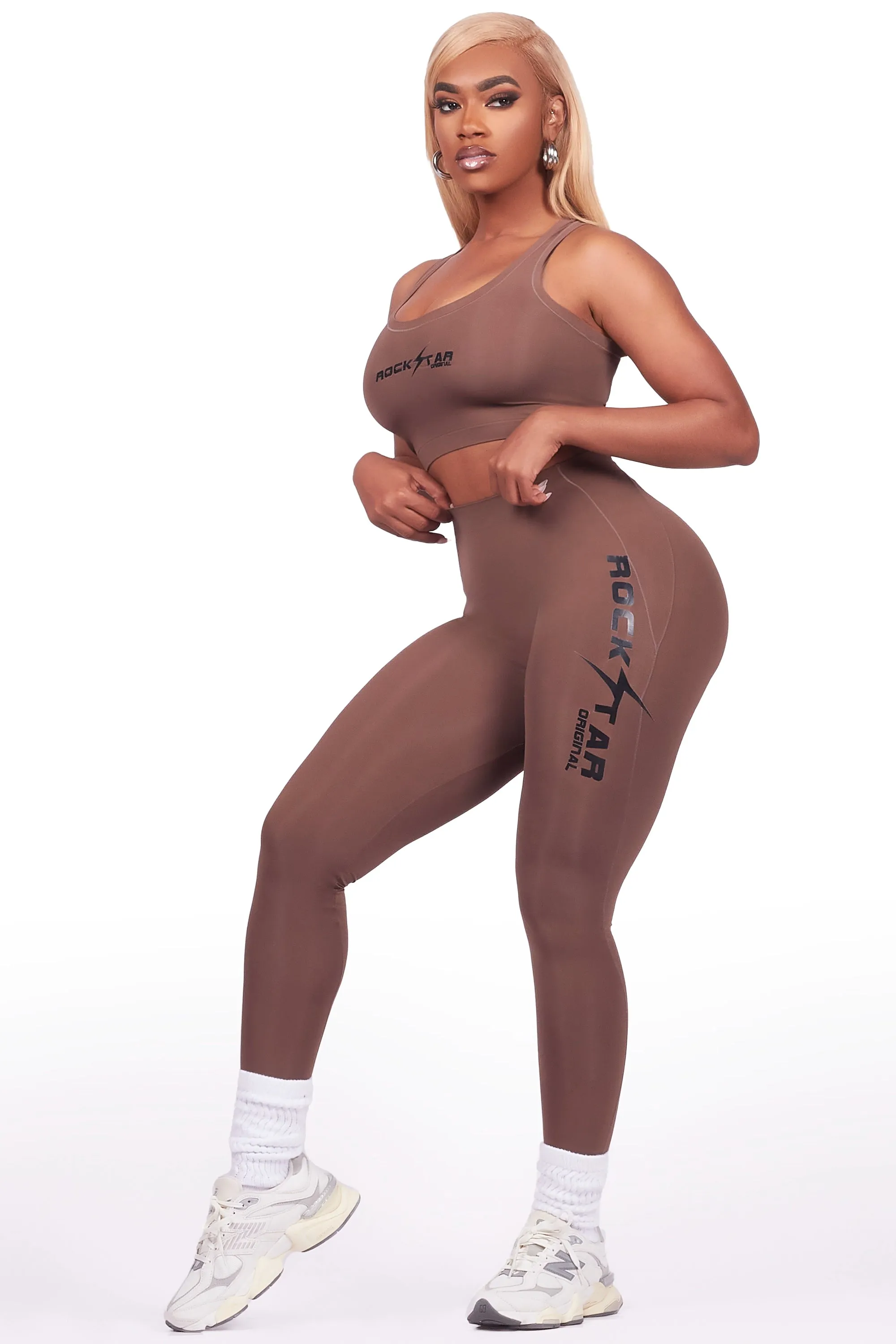 Everlena Mocha Active Set sold by Rockstar Original product image thumbnail 3