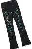 Oriel Black T-Shirt/Stacked Flare Jean Set sold by Rockstar Original